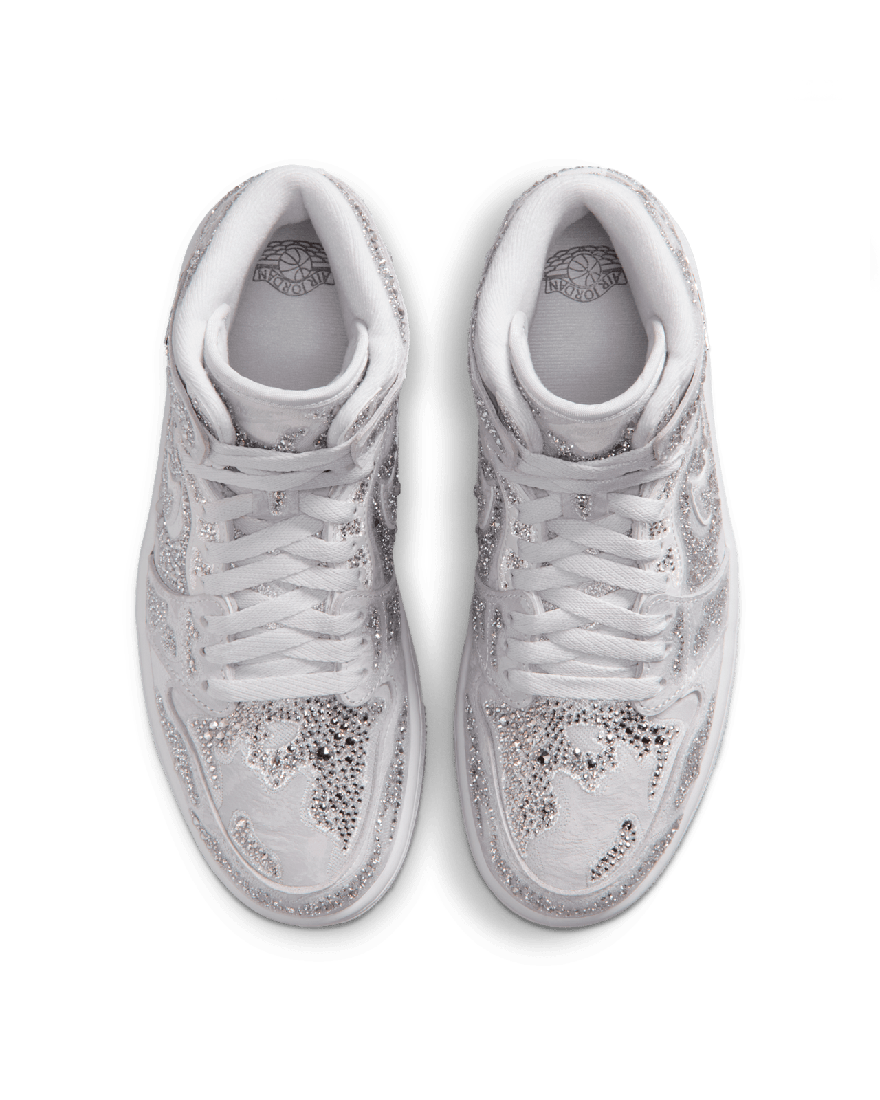 【NIKE公式】レディース エア ジョーダン 1 HIGH OG Swarovski®クリスタル 'Vast Grey' (HF6248-002) 発売日