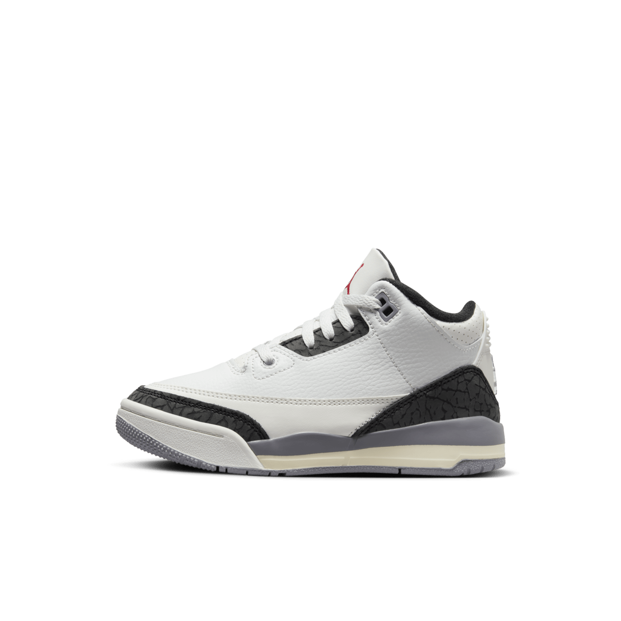 วันเปิดตัว Air Jordan 3 Retro "Cement Grey" เด็กเล็ก (DM0966-106)