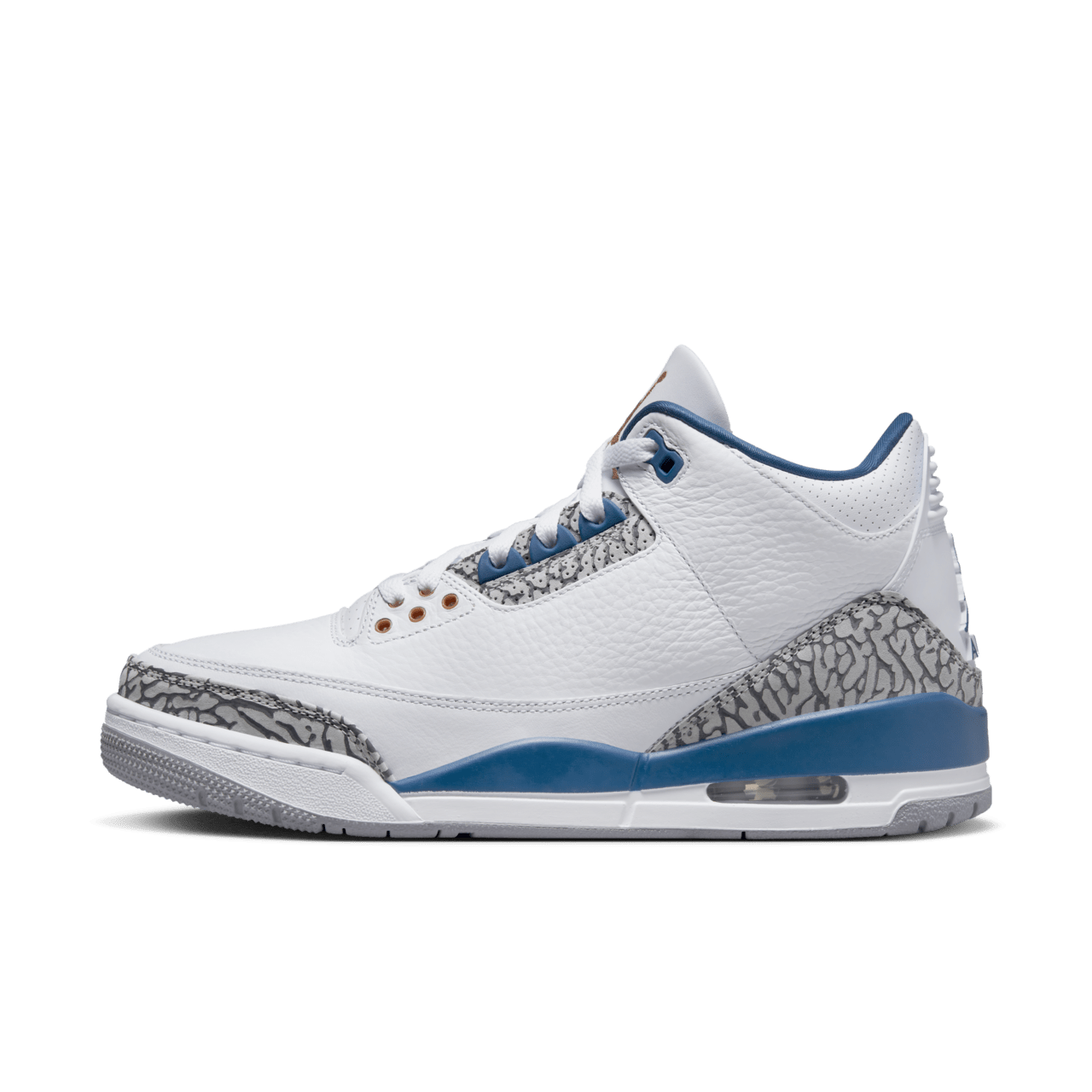 Ημερομηνία κυκλοφορίας του Air Jordan 3 "True Blue and Copper" (CT8532-148)