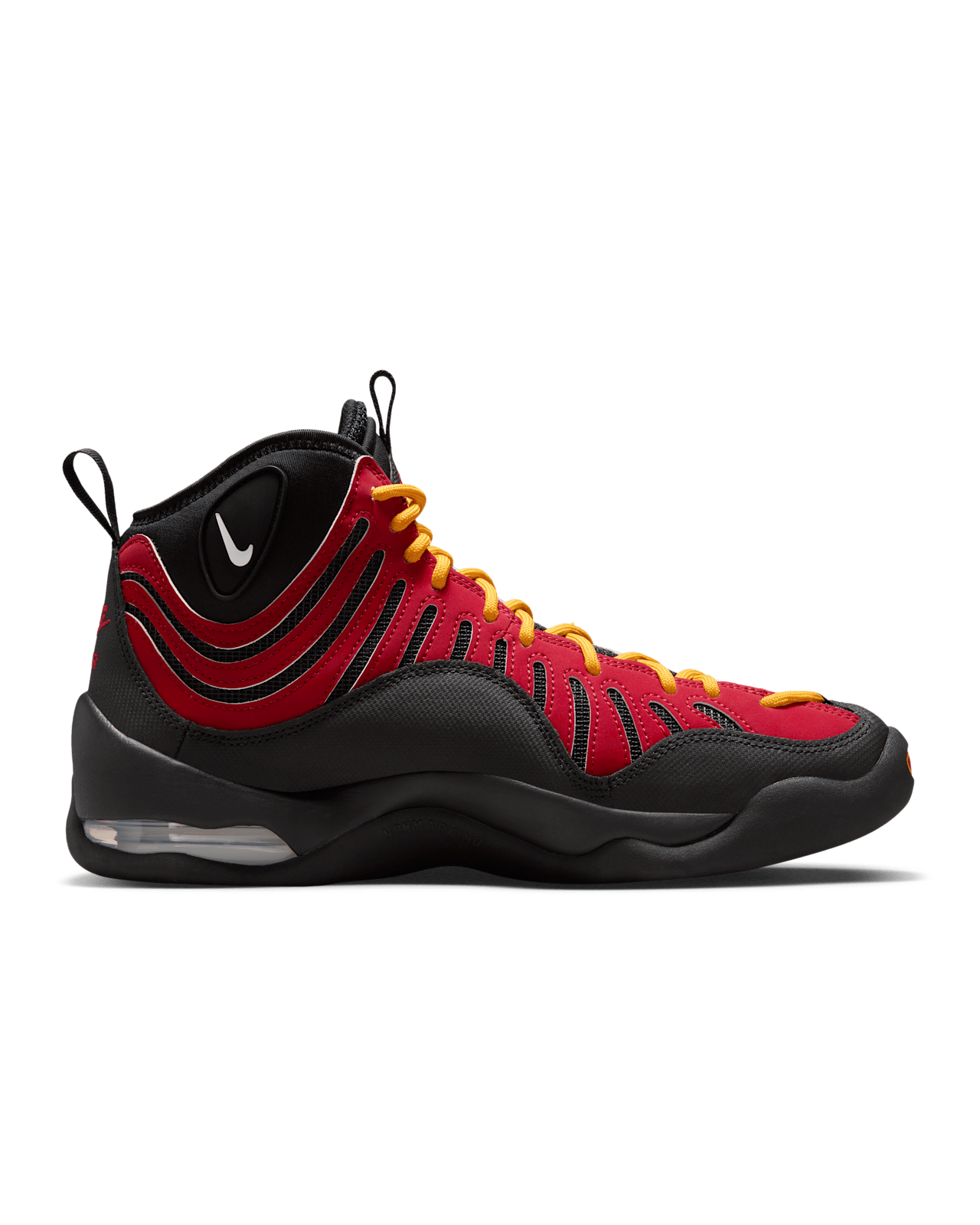 Fecha de lanzamiento de las Air Bakin High SP "Black and Varsity Red" (IQ5365-600)