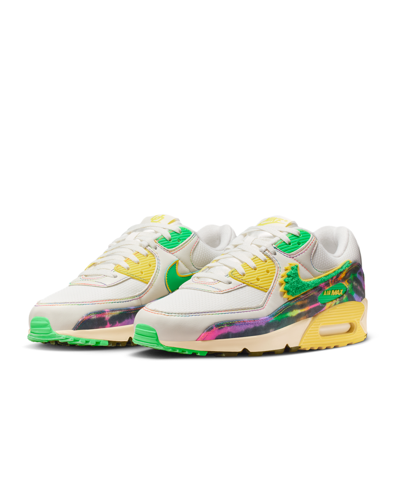 Air Max 90 x University of Oregon x Grateful Dead 'Green Shock and Yellow Strike' (IM2511-100) Release Date