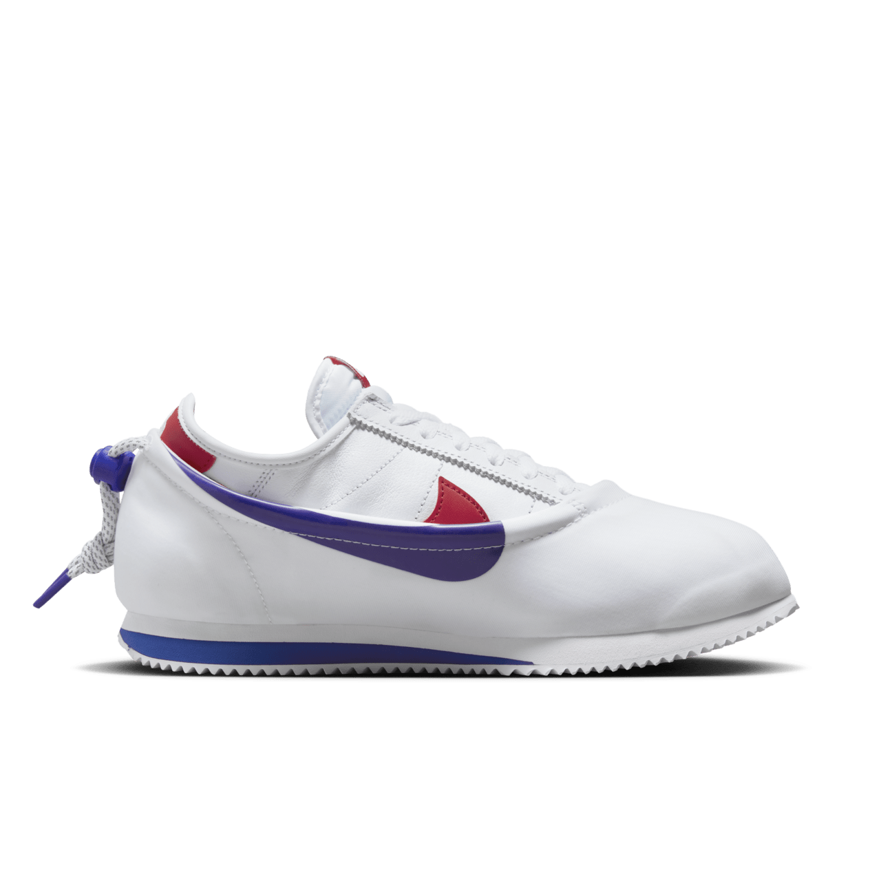 วันเปิดตัว Cortez x CLOT "White and Game Royal" (DZ3239-100)