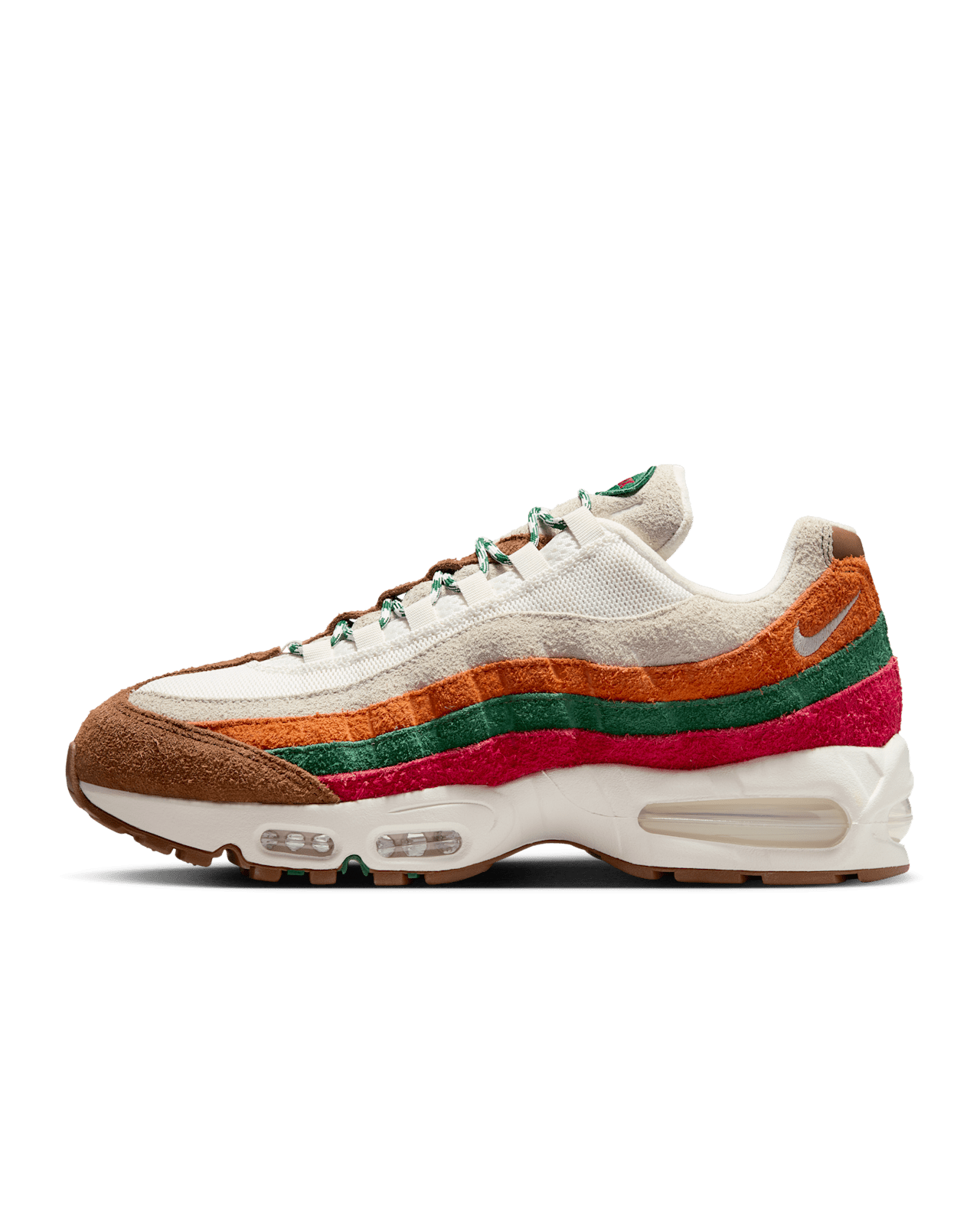 Fecha de lanzamiento de los Air Max 95 Big Bubble "Sport Green and Safety Orange" (IR1944-102)
