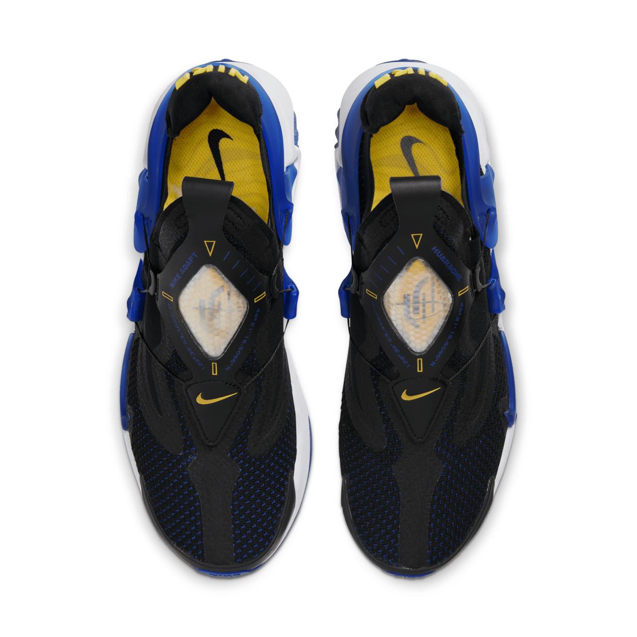 NIke Adapt Huarache 'Black/Racer Blue' Release Date