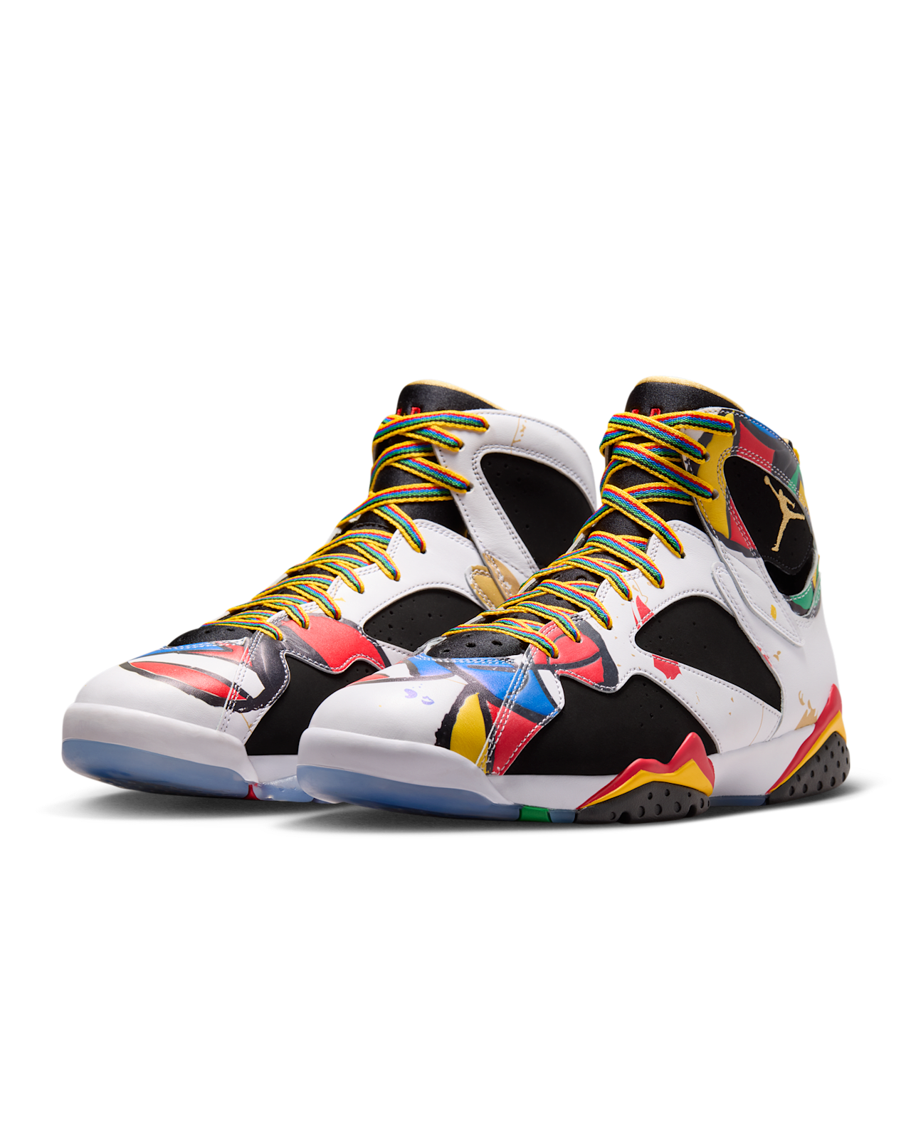 Date de sortie de la Air Jordan 7 Retro Miró "White and Multi-Color" (IQ6573-100)