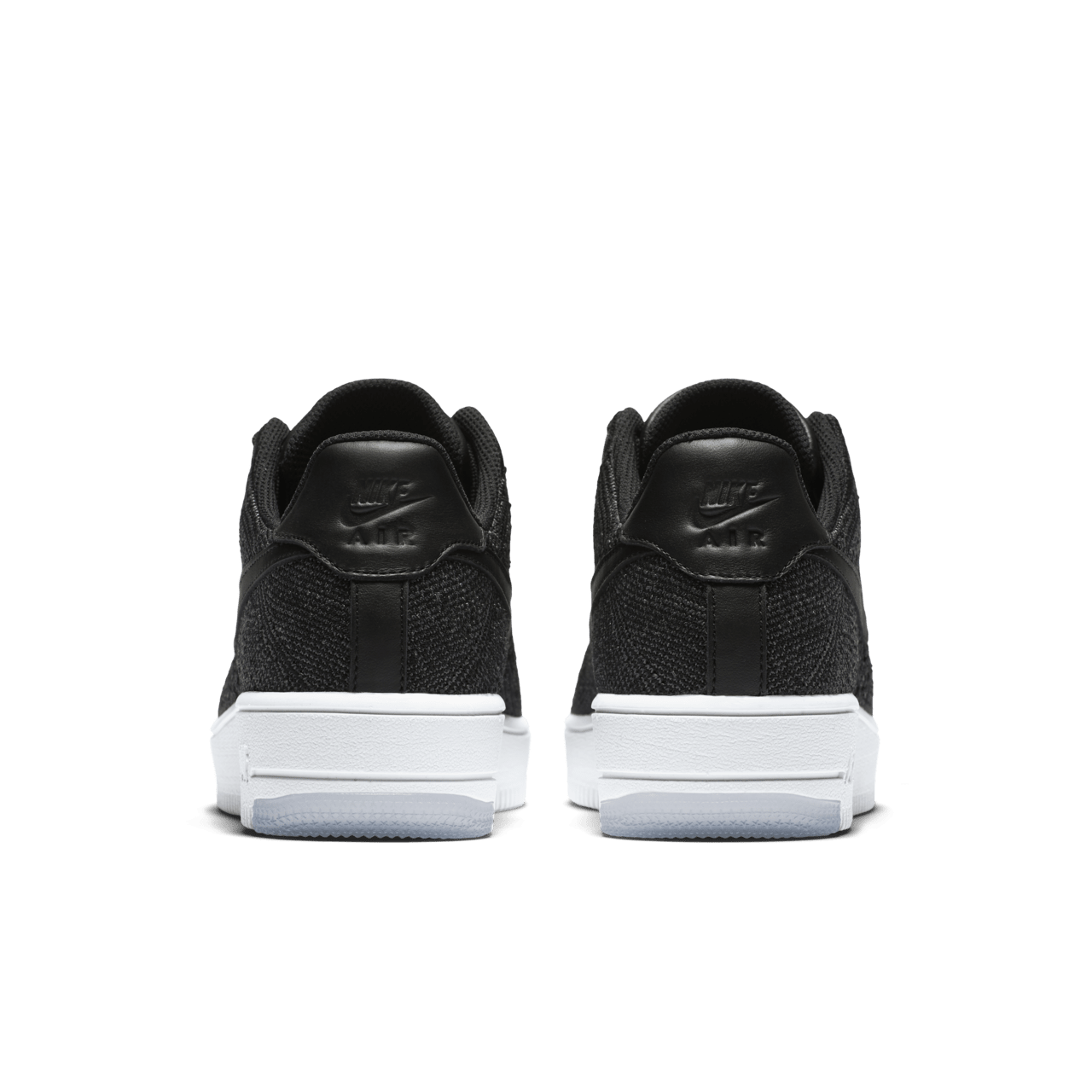 Nike-air-force-1-ultra-flyknit-low-black-white best sale