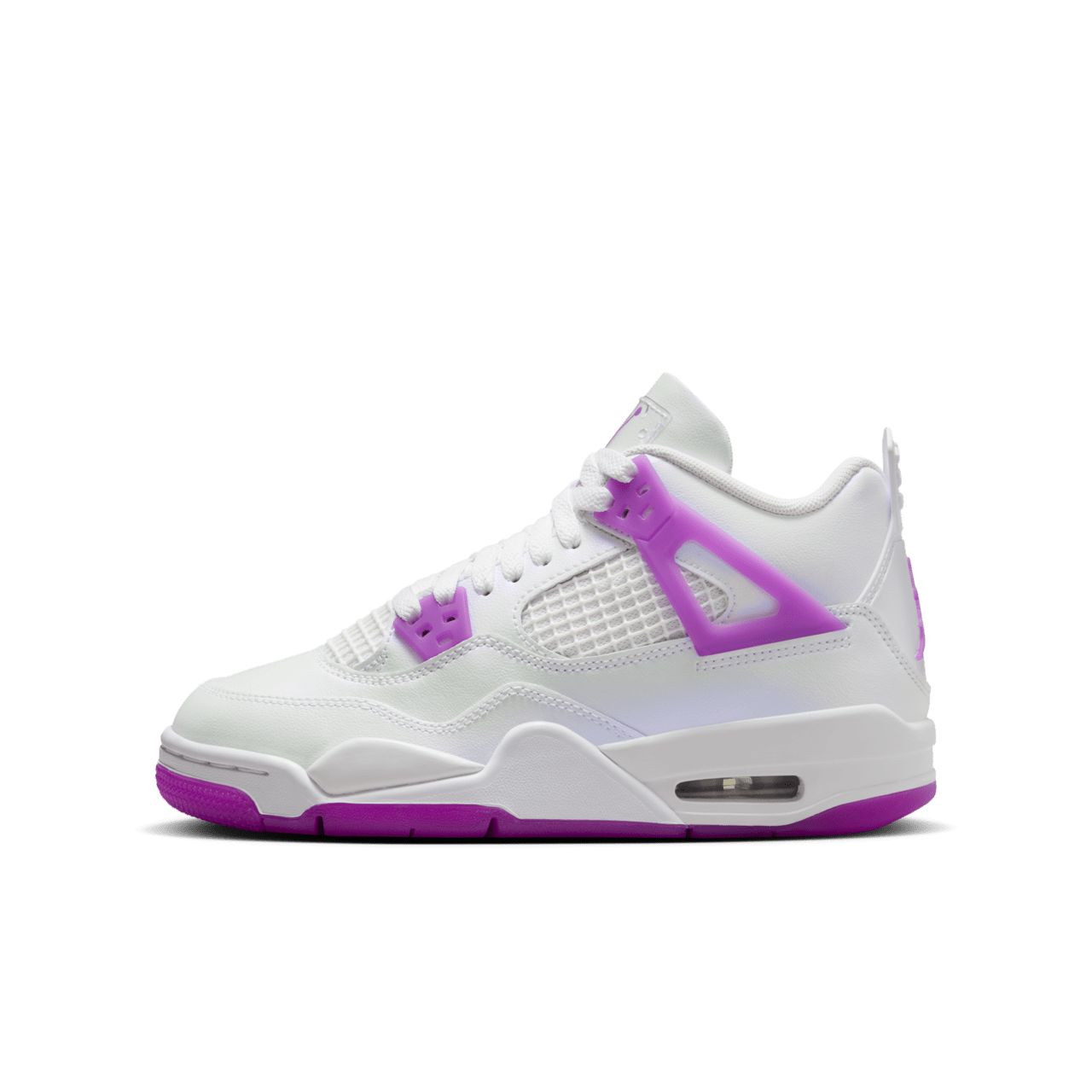 Fecha de lanzamiento de los Air Jordan 4 "Hyper Violet" para niños grandes (FQ1314-151)