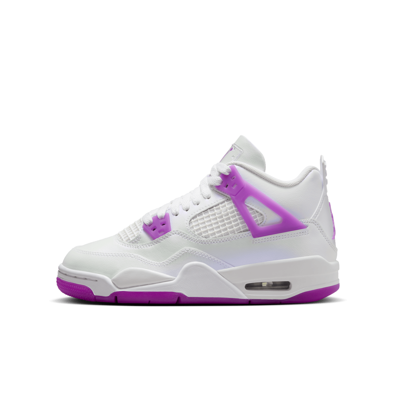 Older Kids Air Jordan 4 Hyper Violet FQ1314 151 release date. Nike SNKRS