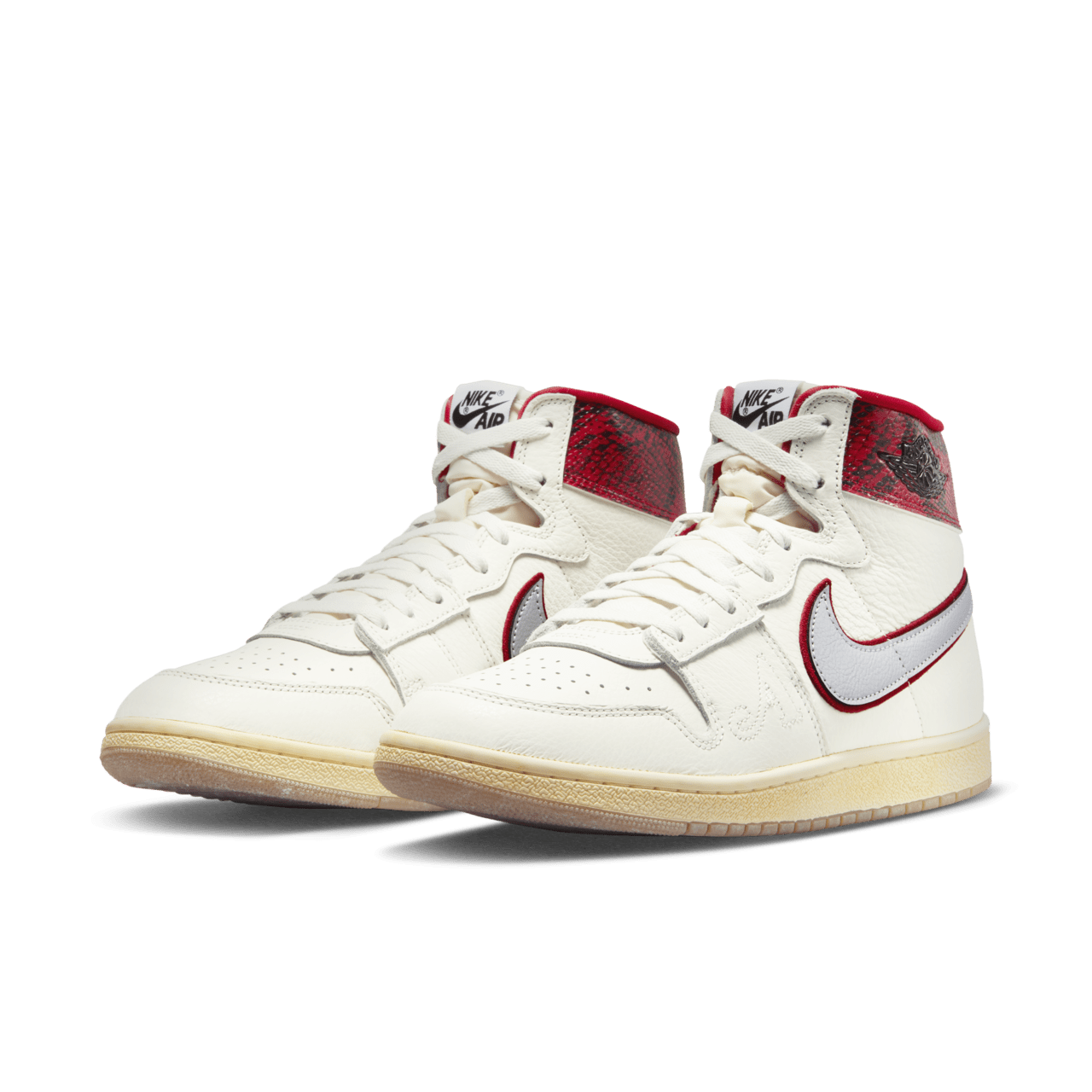 วันเปิดตัว Jordan Air Ship x Awake NY "University Red" (FN8675-100)