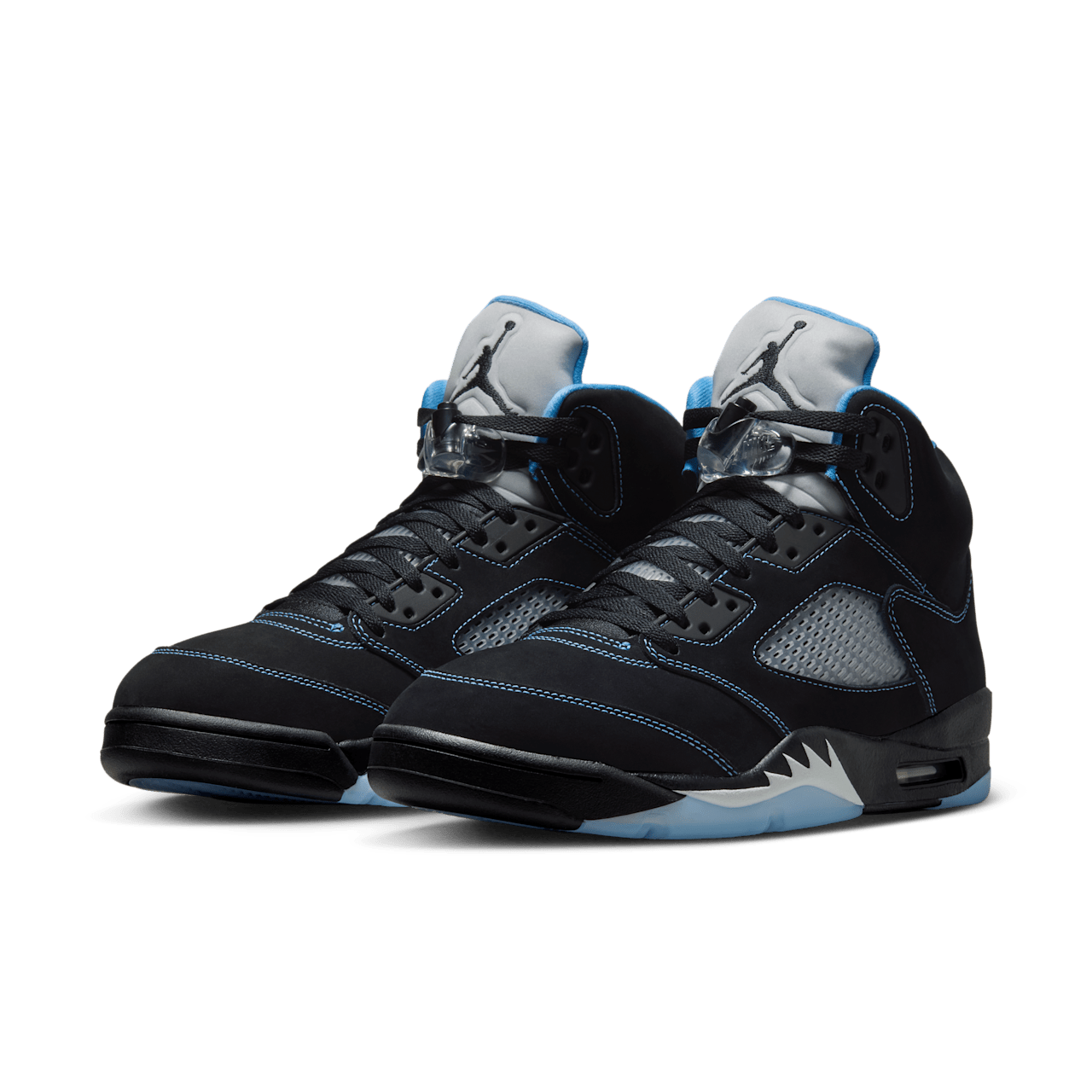 Air Jordan 5 "Black Carolina" 'Black and University Blue' (DD0587-008) Release Date