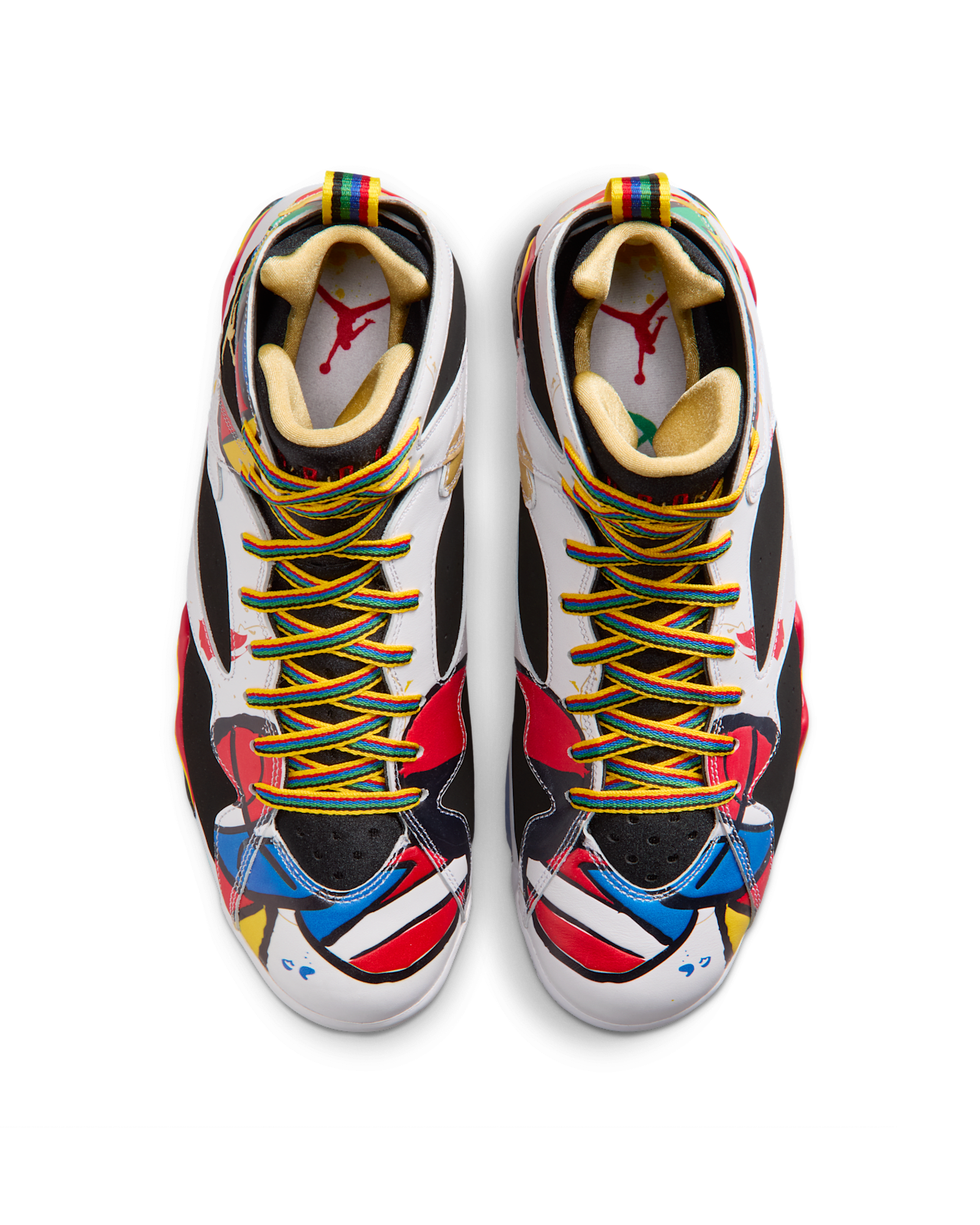 Air Jordan 7 Retro 'Miró' 'White and Multi-Color' (IQ6573-100) – releasedatum
