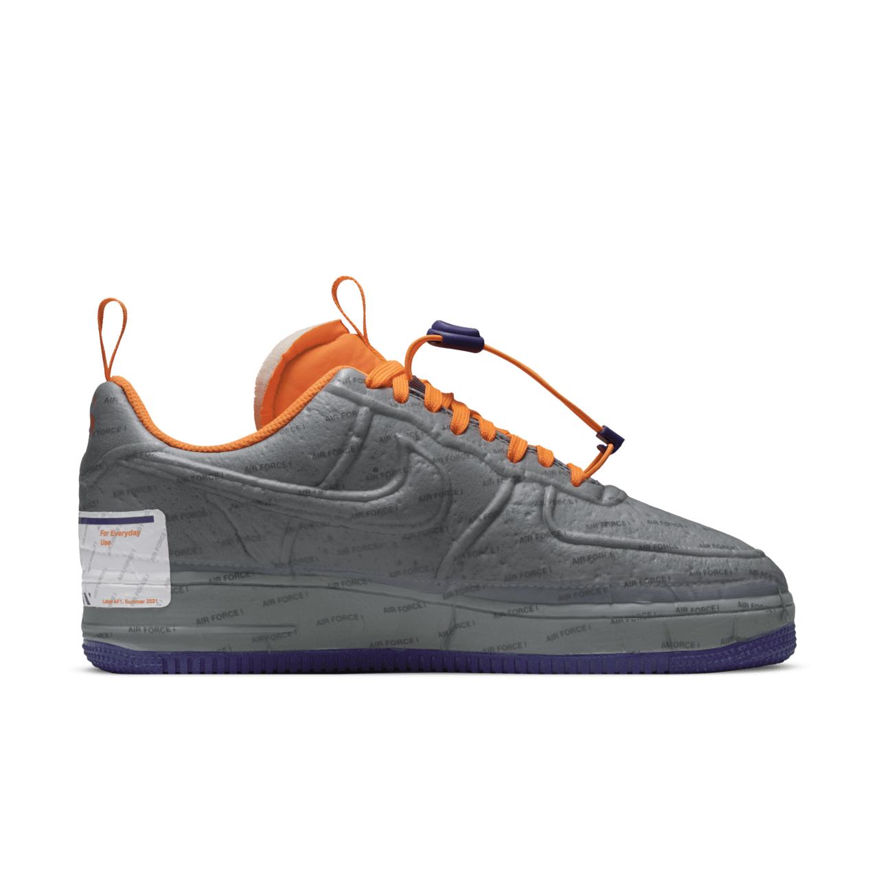 【NIKE公式】エア フォース 1 エクスぺリメンタル 'Postal Grey' (CZ1528-001 / AF 1 EXPERIMENTAL)