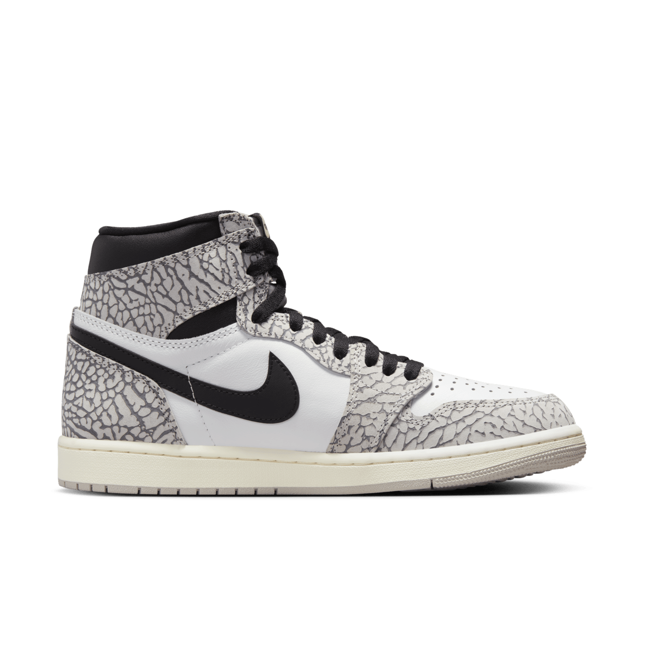 Ημερομηνία κυκλοφορίας του Air Jordan 1 "White Cement" (DZ5485-052)