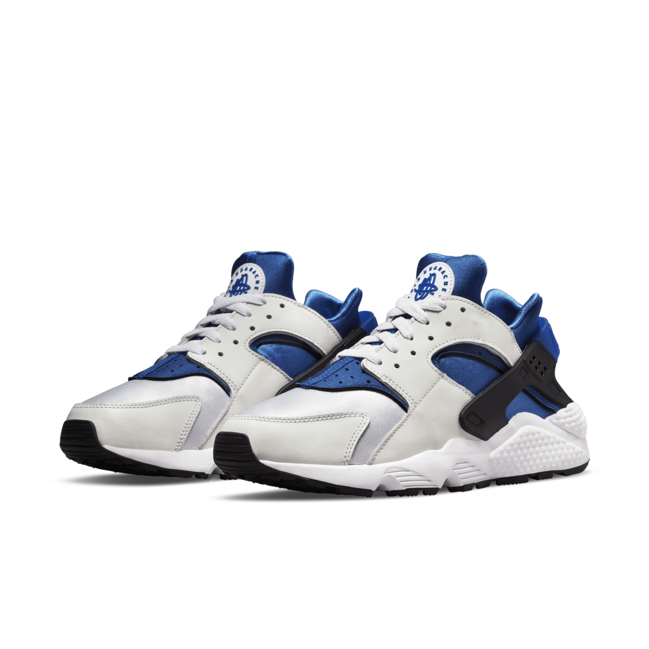 Air Huarache White and Metro Blue DD1068 106 Release Date. Nike SNKRS