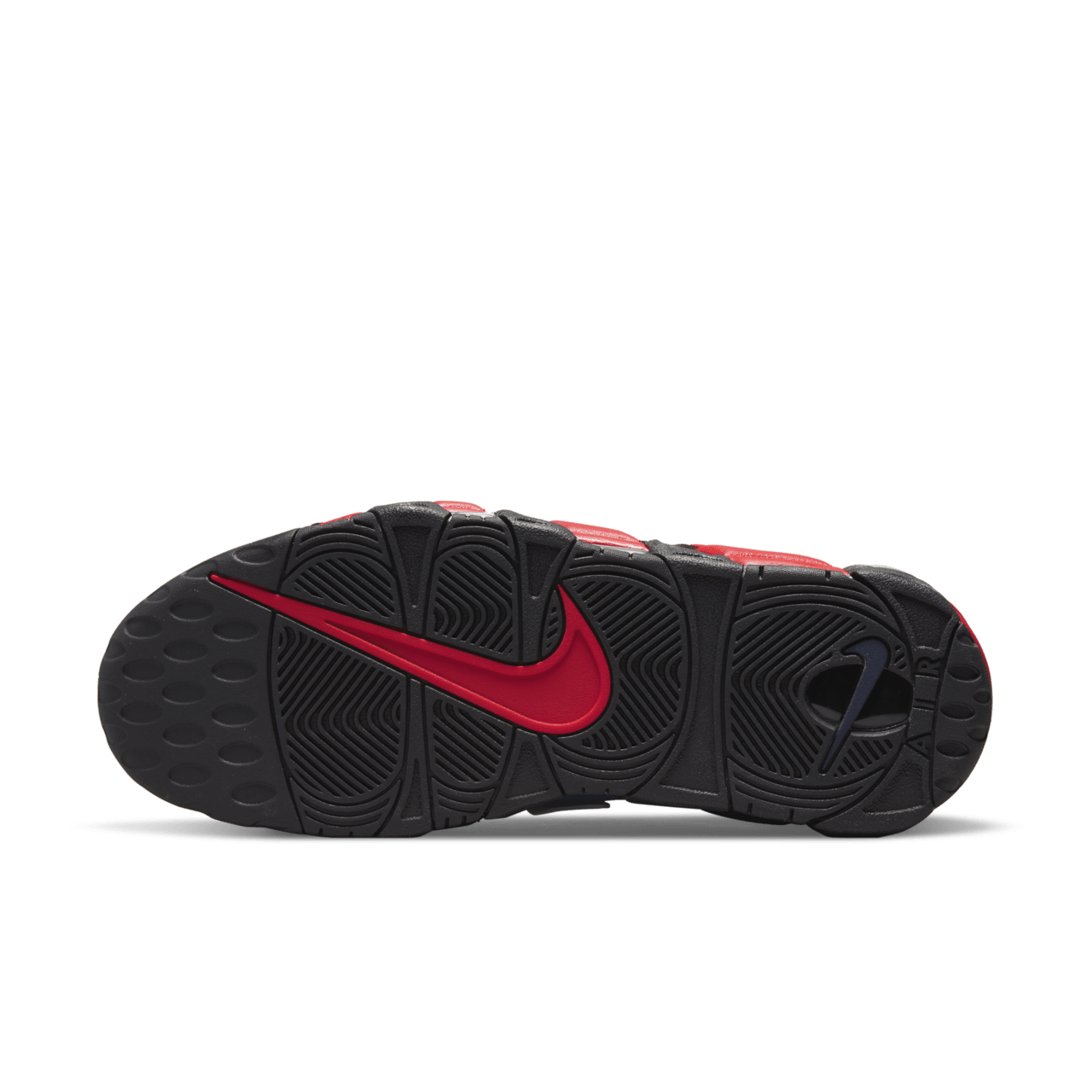 Nike air uptempo black and red release date best sale