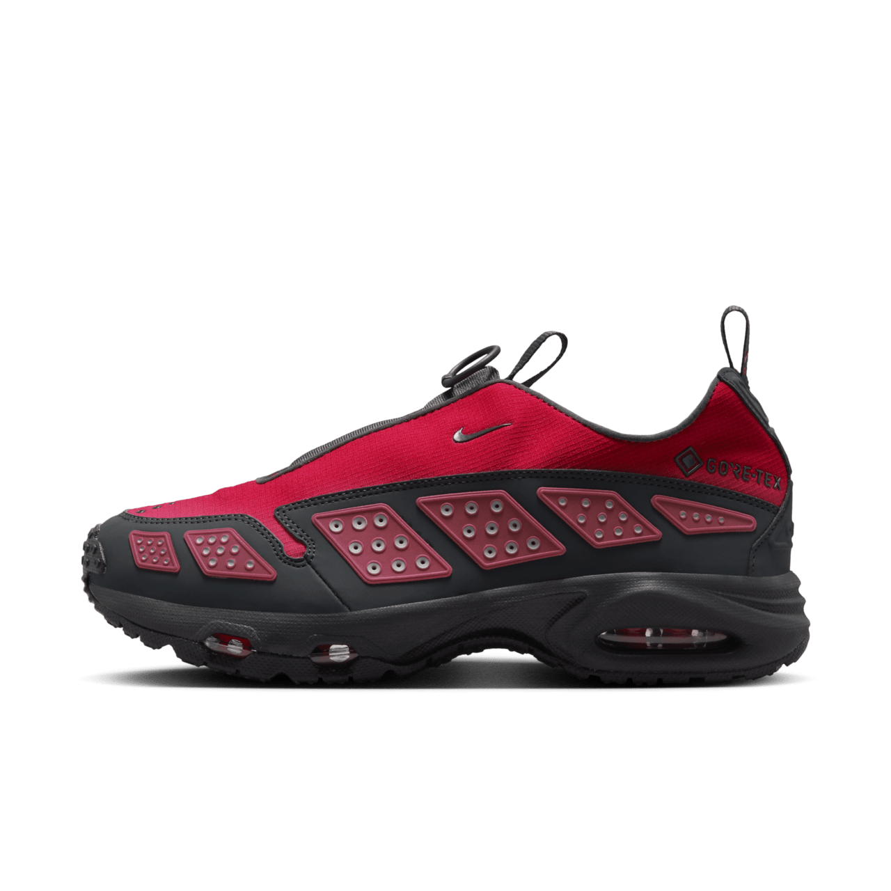 Date de sortie de la Air Max SNDR GORE-TEX « Dark Smoke Grey and Fire Red » (FZ4238-800)