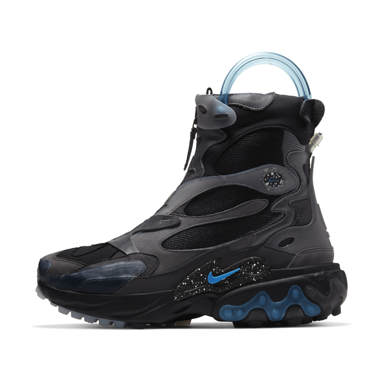 Nike x Undercover React Boot 'Black & Blue Nebula' Release Date