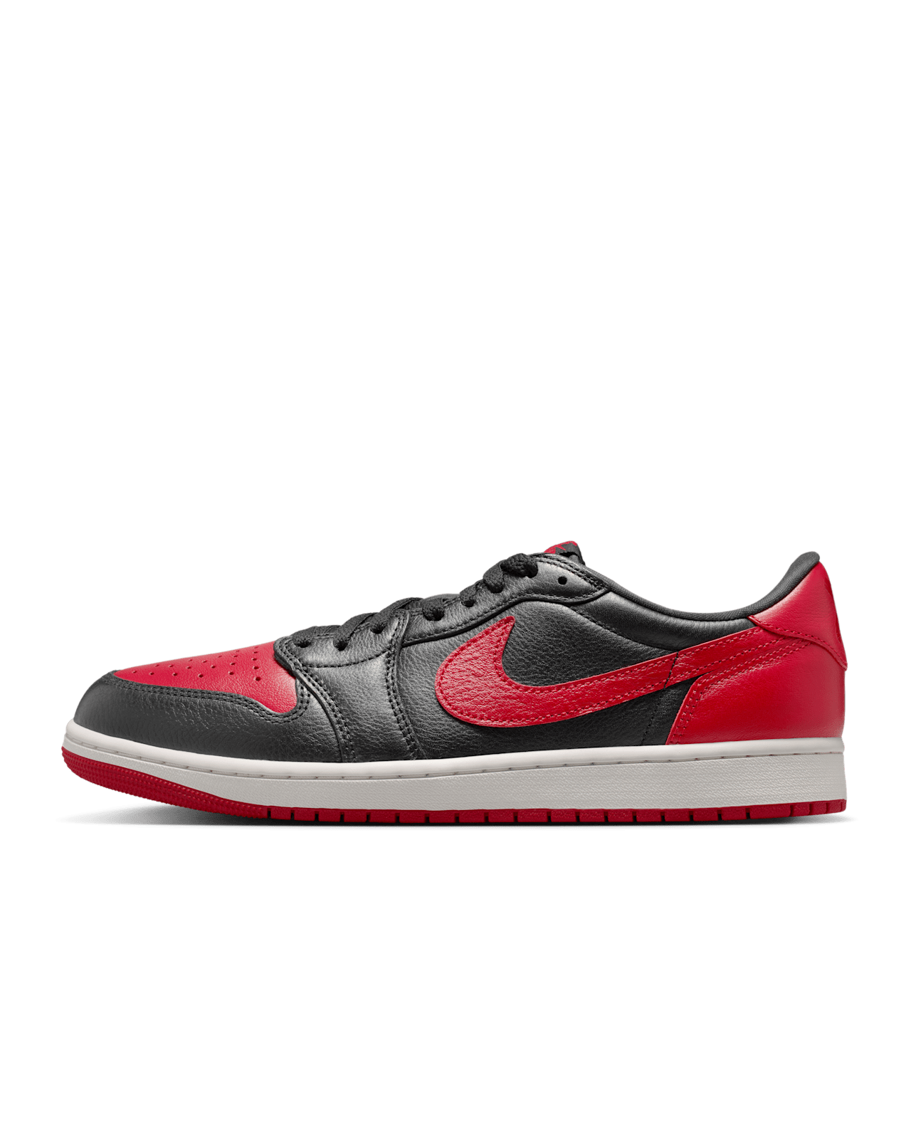 Lanceringsdato for Air Jordan 1 Retro Low OG "Banned" "Black and Varsity Red" (IW6276-001)