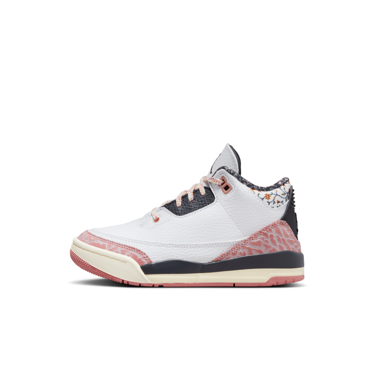 大童款 Air Jordan 3 'Vintage Floral' (441140-100) 發售日期