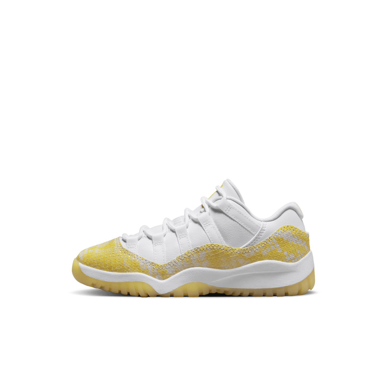 Jordan 11 "Yellow Snakeskin" til mindre børn (580522-107)