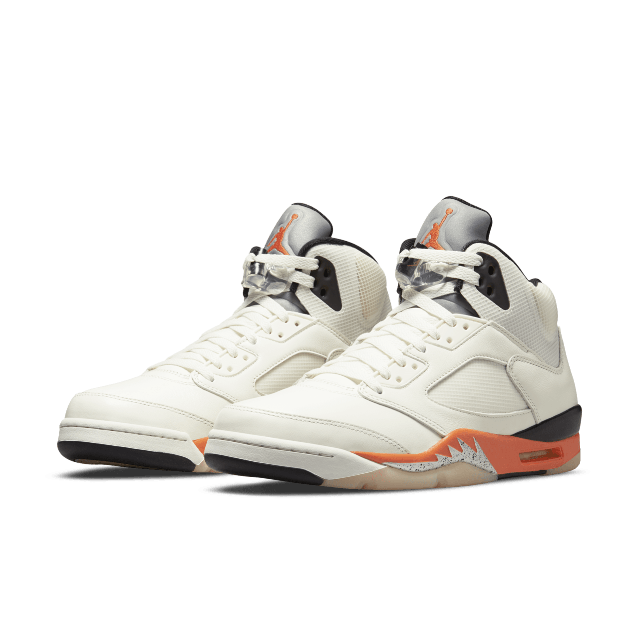 Jordan retro 5 orange on sale