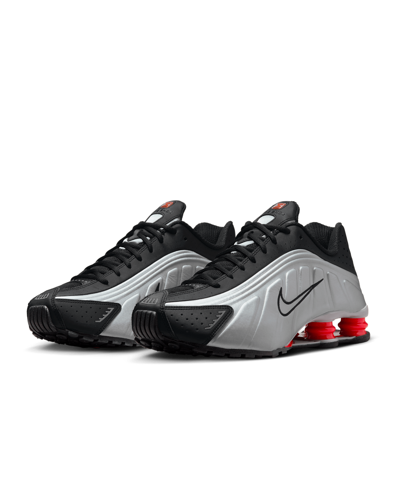 Shox R4 'Black and Metallic Silver' (BV1111-008) 發售日期. Nike SNKRS