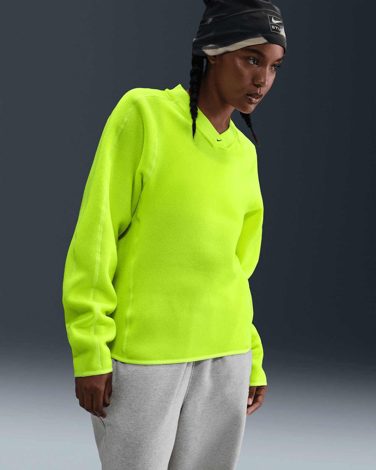 Nike x Stüssy Thermal Pullover. Nike SNKRS