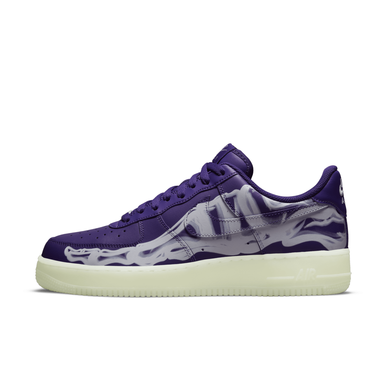 Fecha de lanzamiento del Air Force 1 "Purple Skeleton" (CU8067-500)