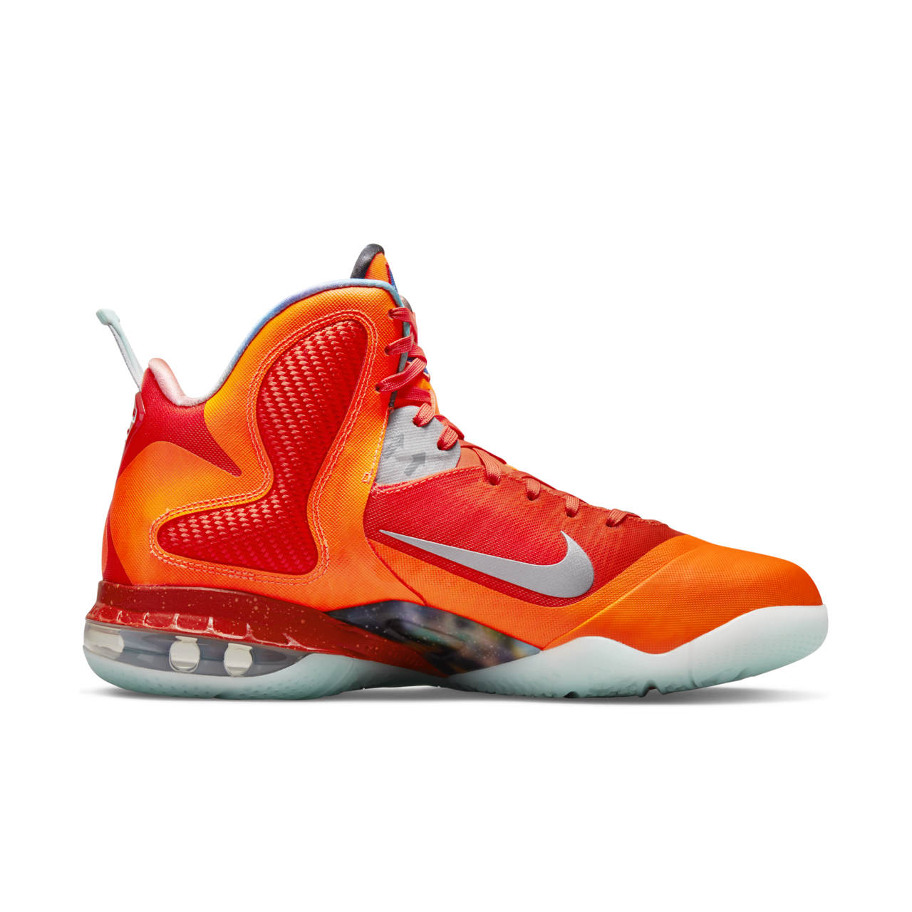 Nike lebron 9 red on sale