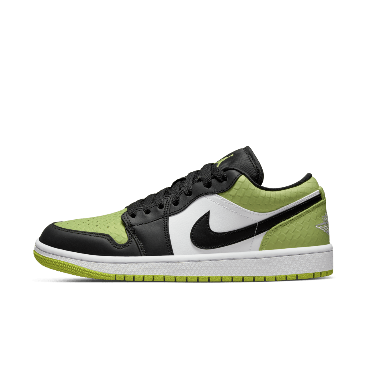 วันเปิดตัว Air Jordan 1 Low "Vivid Green and Black" (DX4446-301)