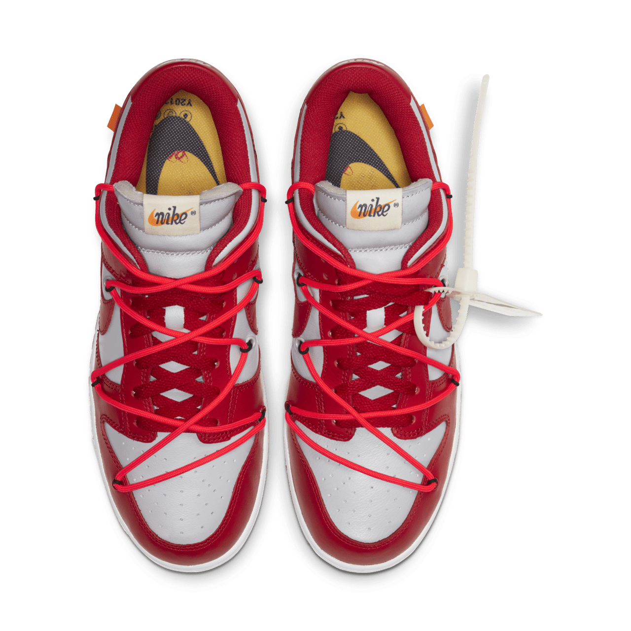 Nike red off white online