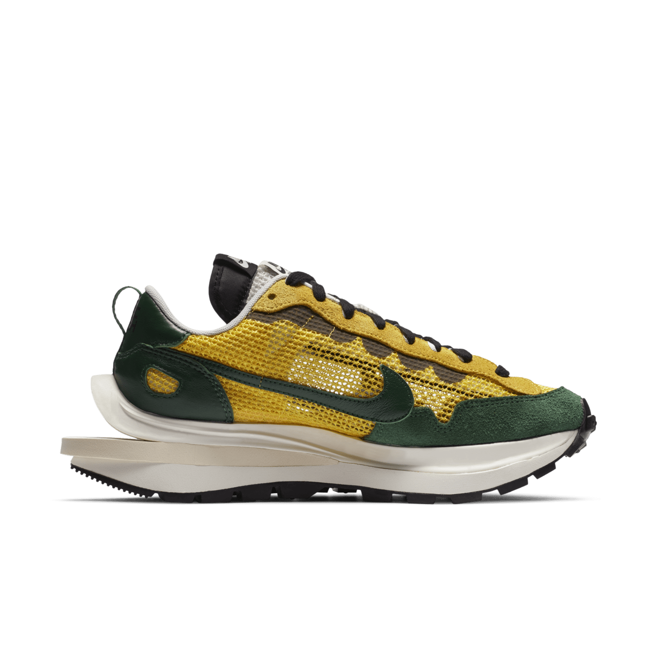 วันเปิดตัว Nike x sacai VaporWaffle “Tour Yellow & Gorge Green-Sail”