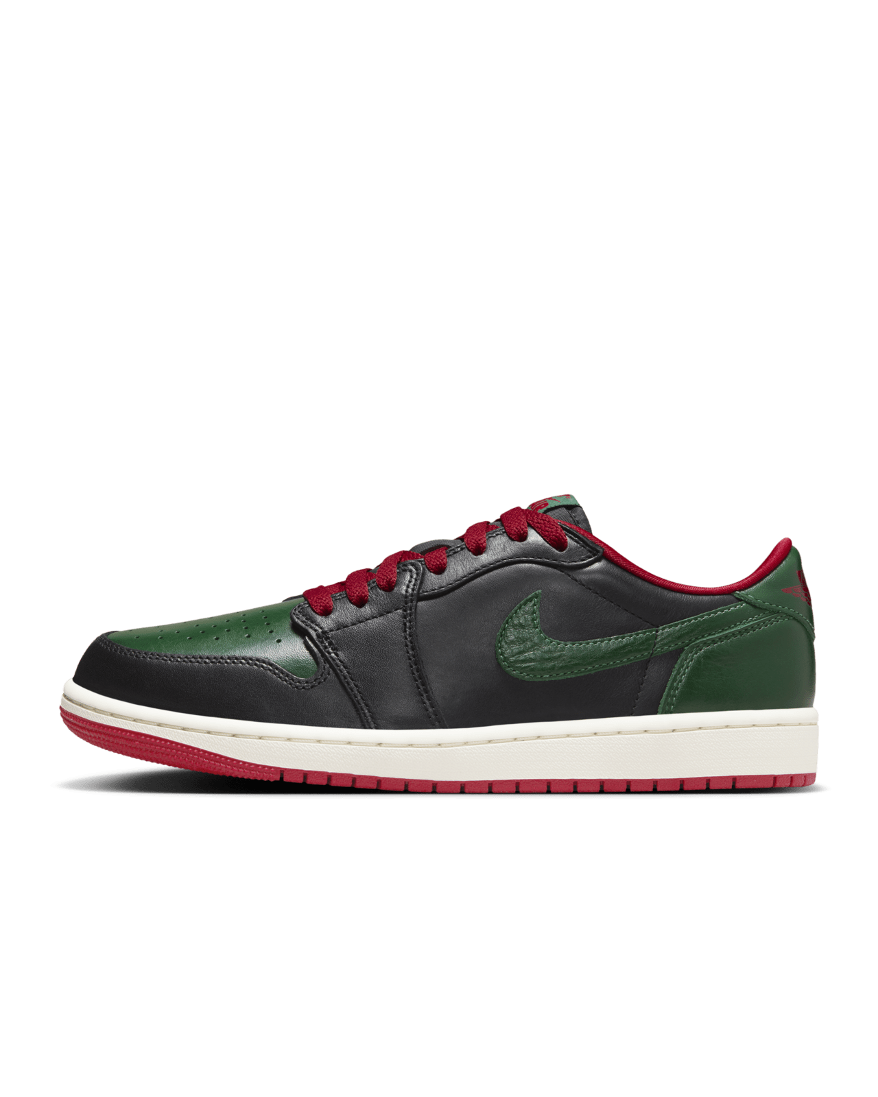 วันเปิดตัว Air Jordan 1 Low OG "Black and Gorge Green" ผู้หญิง (CZ0775-036)