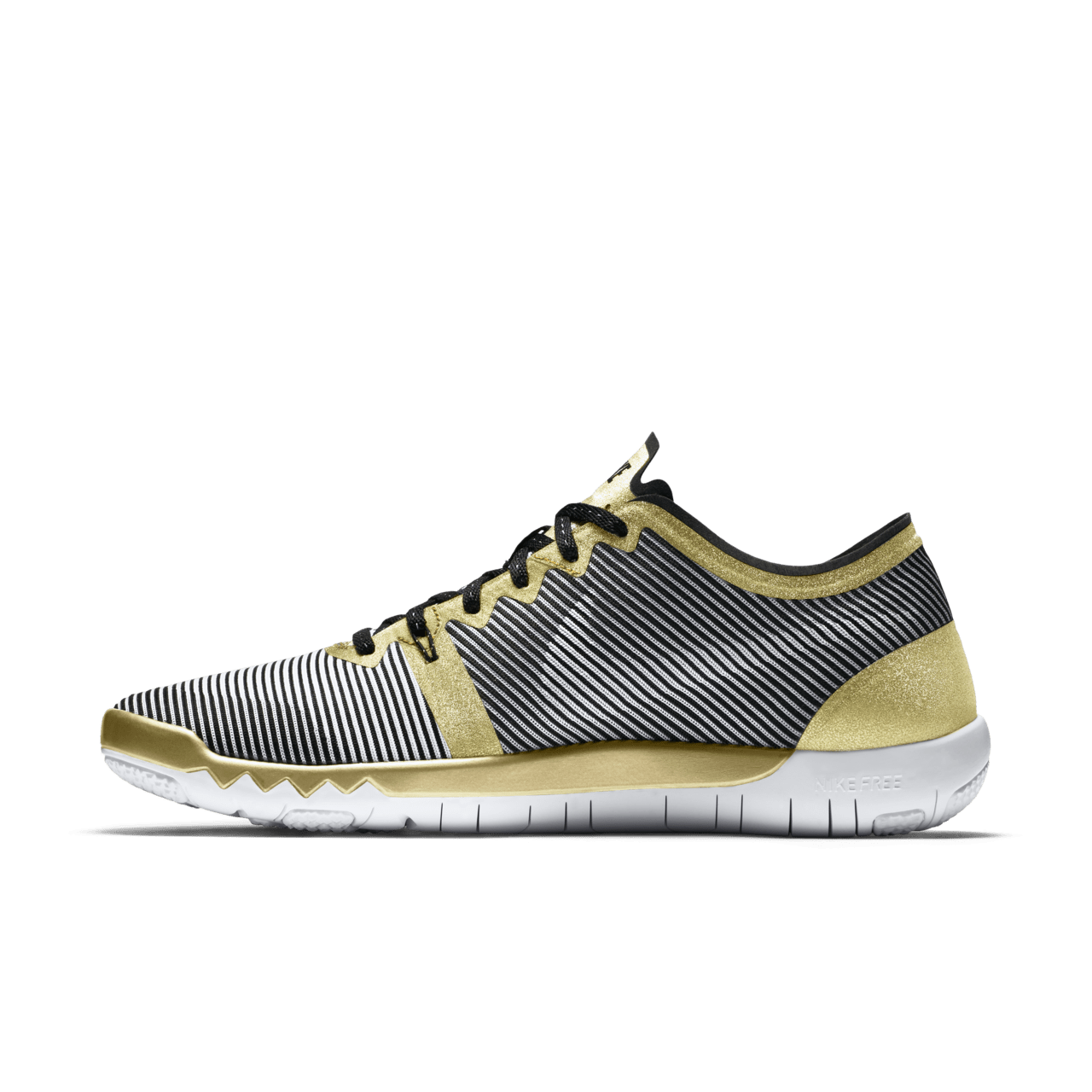 Nike free trainer 3.0 v4 womens gold on sale