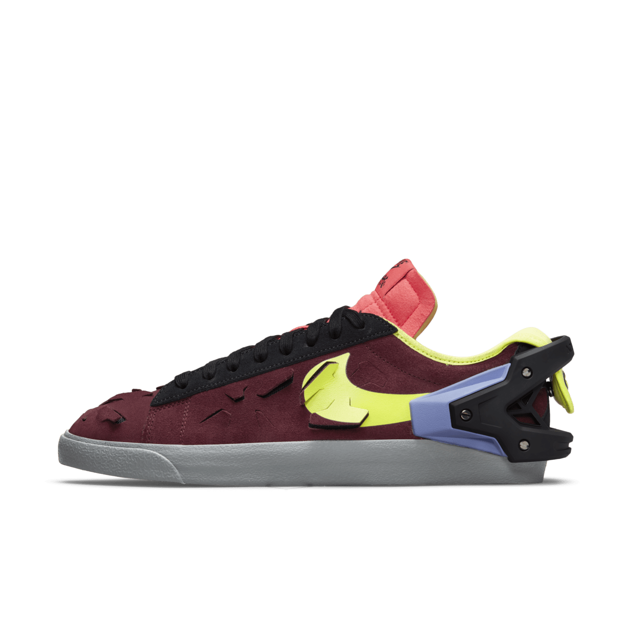 Fecha de lanzamiento del ACRONYM® x Blazer Low "Night Maroon" (DN2067-600)