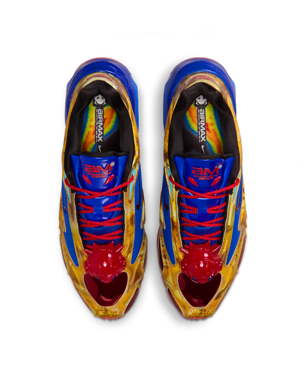 Fecha de lanzamiento de los Air Max Muse x WINDOWSEN "Metallic Gold and Chile Red" para mujer (IQ3838-700)