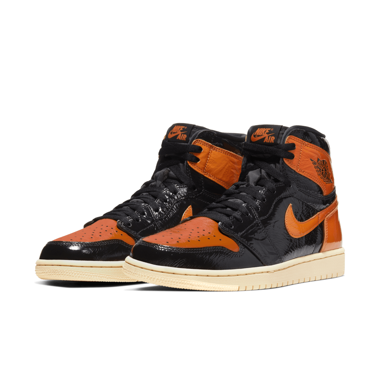 Air Jordan I Black Orange Erscheinungsdatum. Nike SNKRS