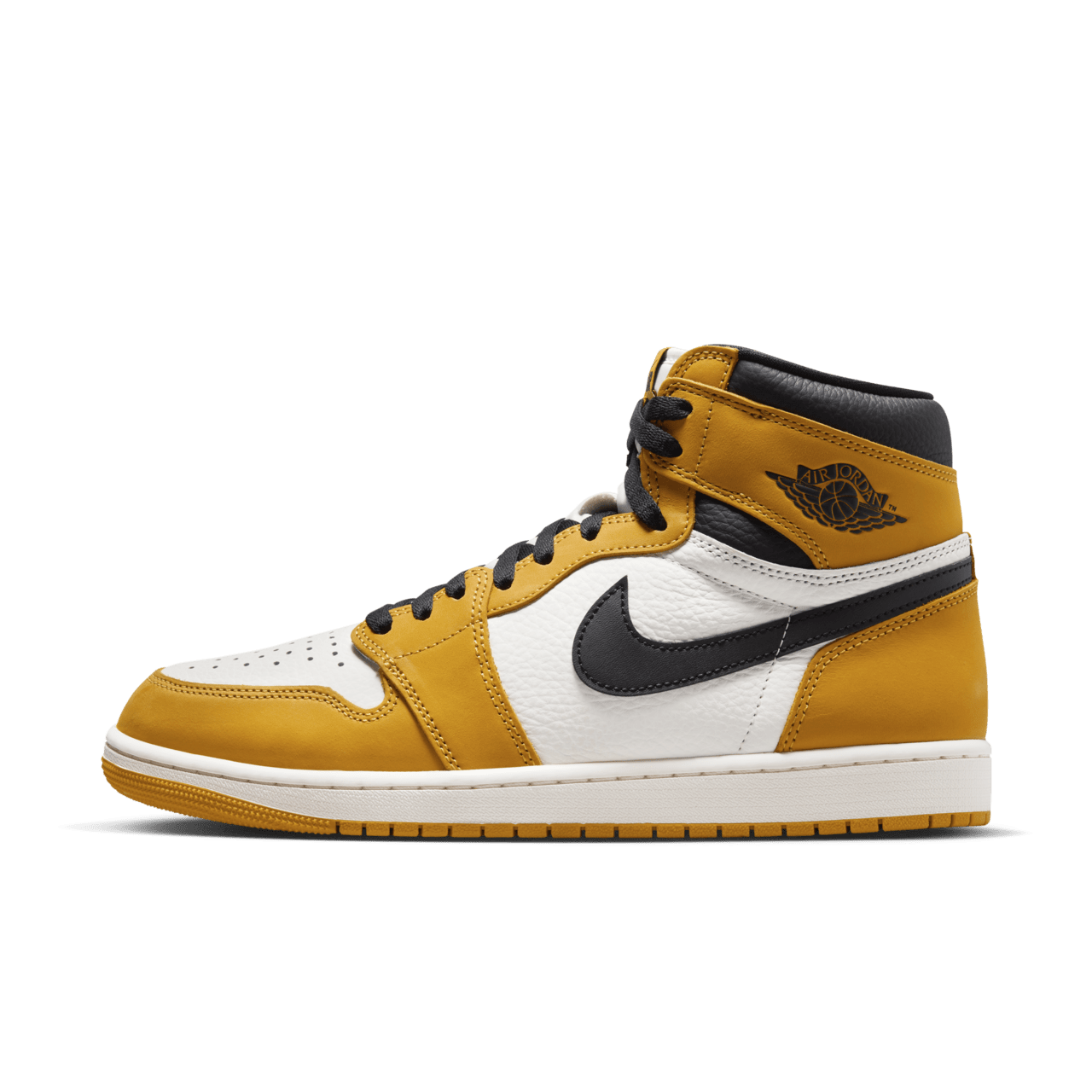 Nike air jordan yellow on sale