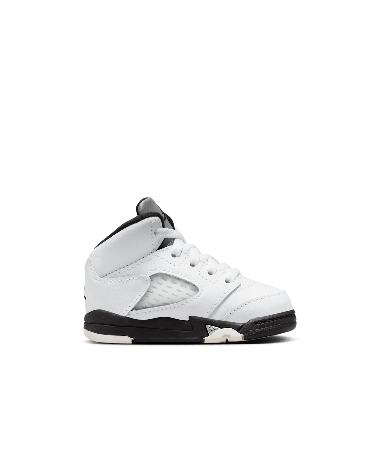 Toddler Jordan 5 'White and Black' (440890-110)