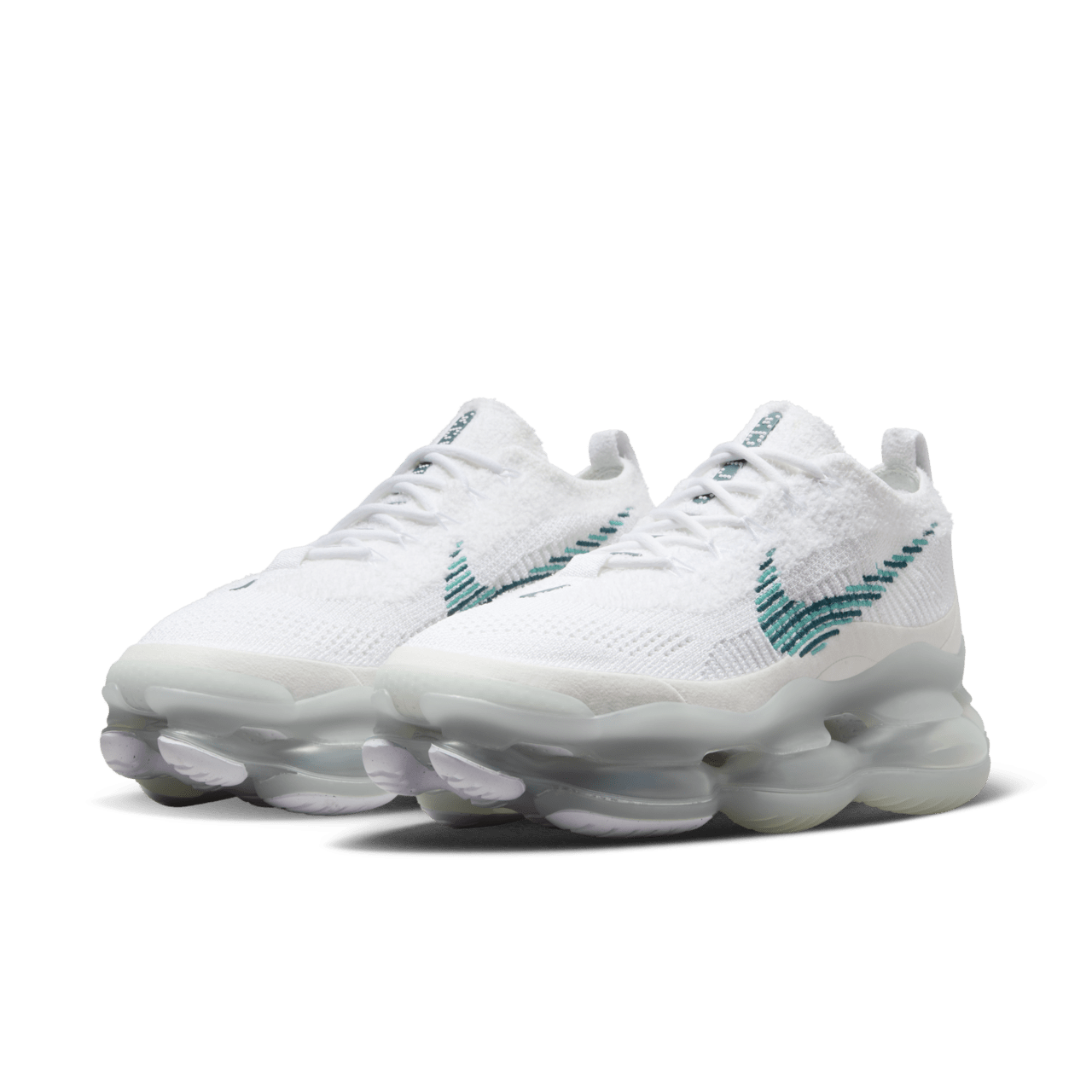 【NIKE公式】エア マックス スコーピオン フライニット 'White and Geode Teal' (DJ4701-100 / NIKE AM SCORPION FK)