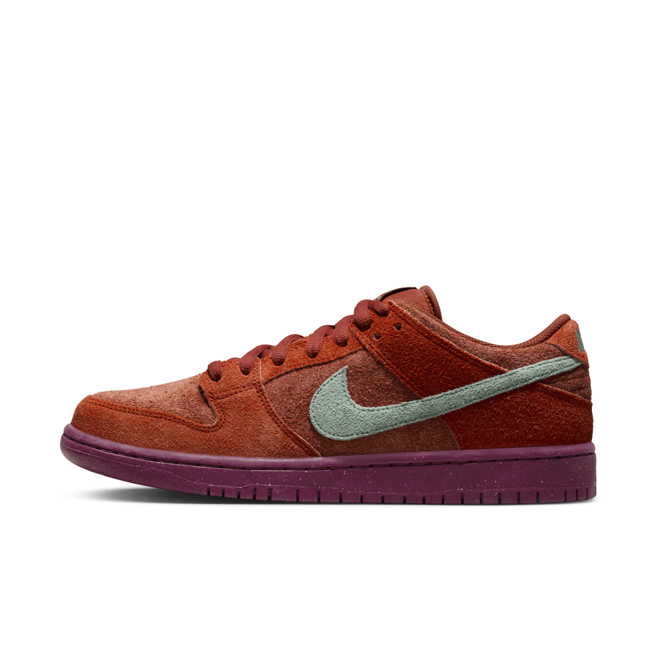 Fecha de lanzamiento del Nike SB Dunk Low "Mystic Red and Rosewood" (DV5429-601)