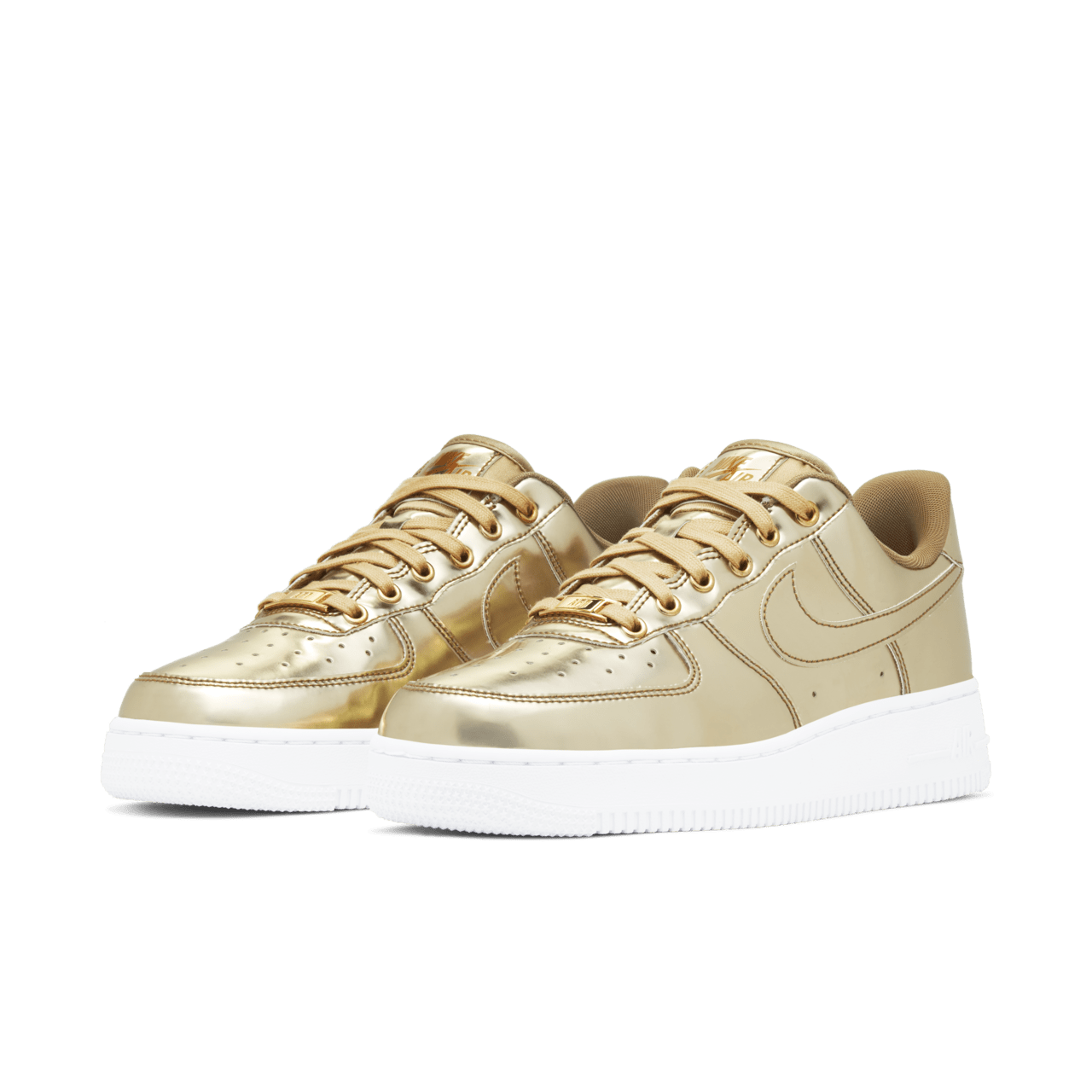 Nike women's air force 1 sp metallic gold hotsell