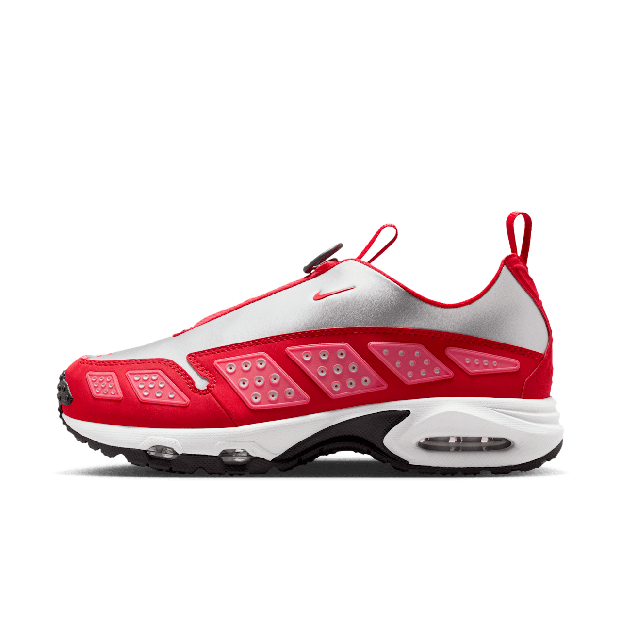 Fecha de lanzamiento de los Air Max SNDR "Fusion Red and Silver" para mujer (IH3988-001)