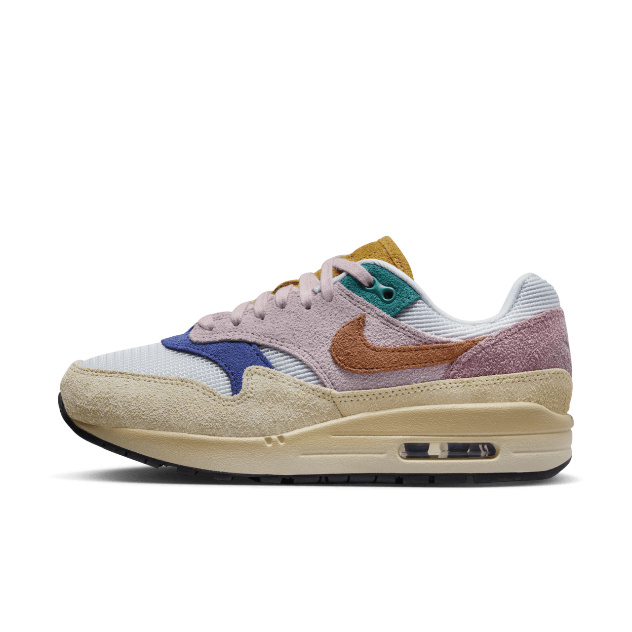 Date de sortie de la Air Max 1 « Grain and Gold Suede » pour femme (FN7200-224) 