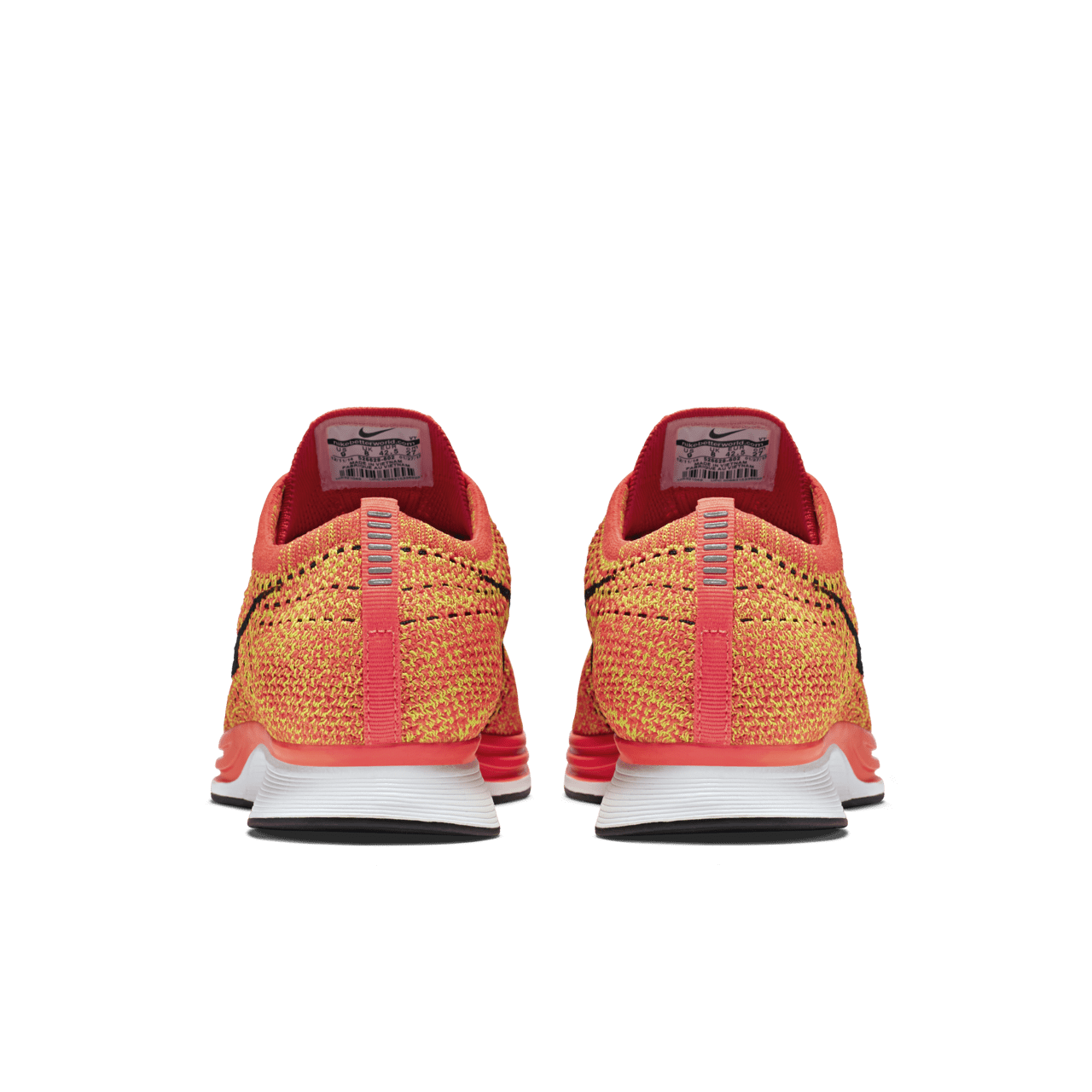 Nike flyknit trainer femme orange online