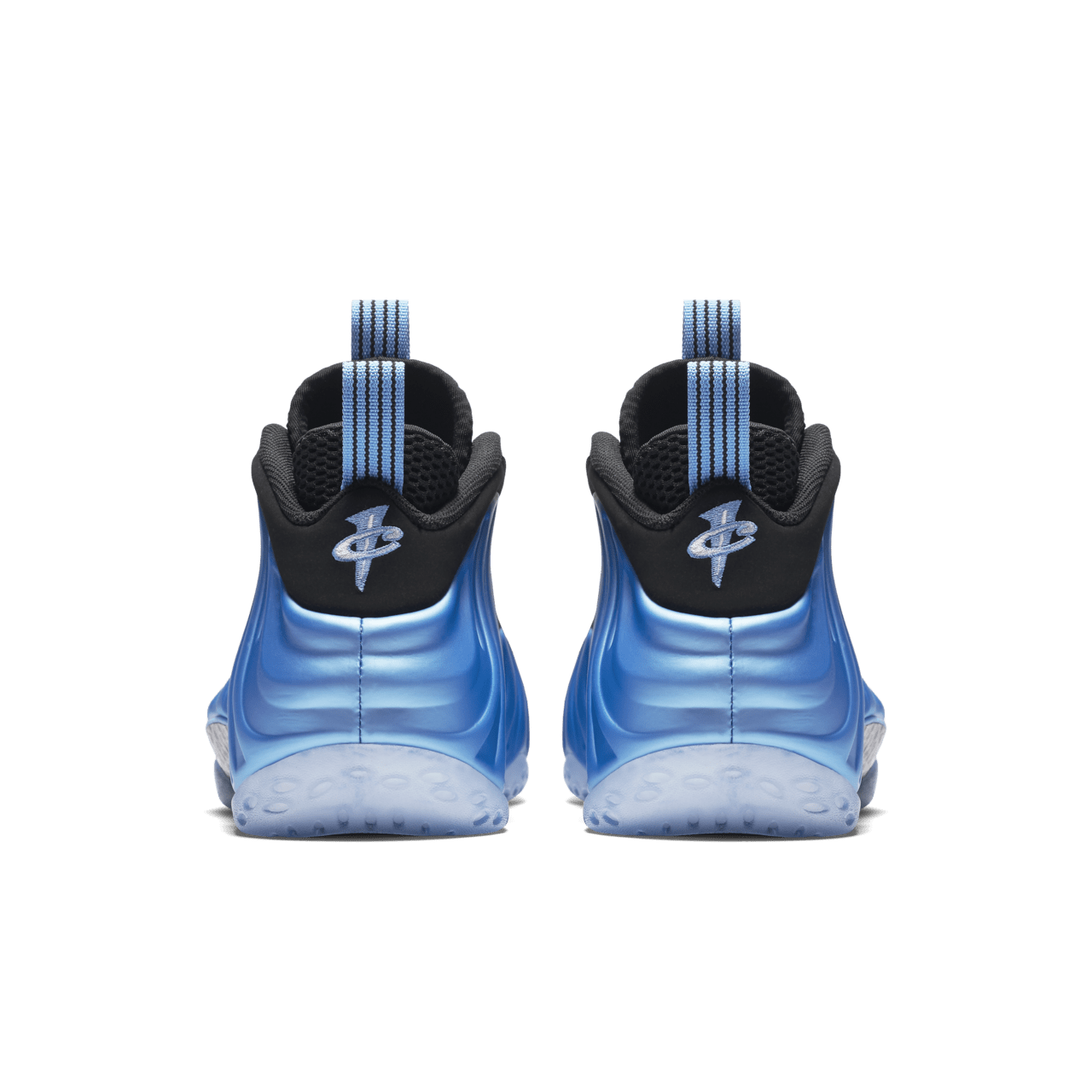 Nike foamposite university blue best sale