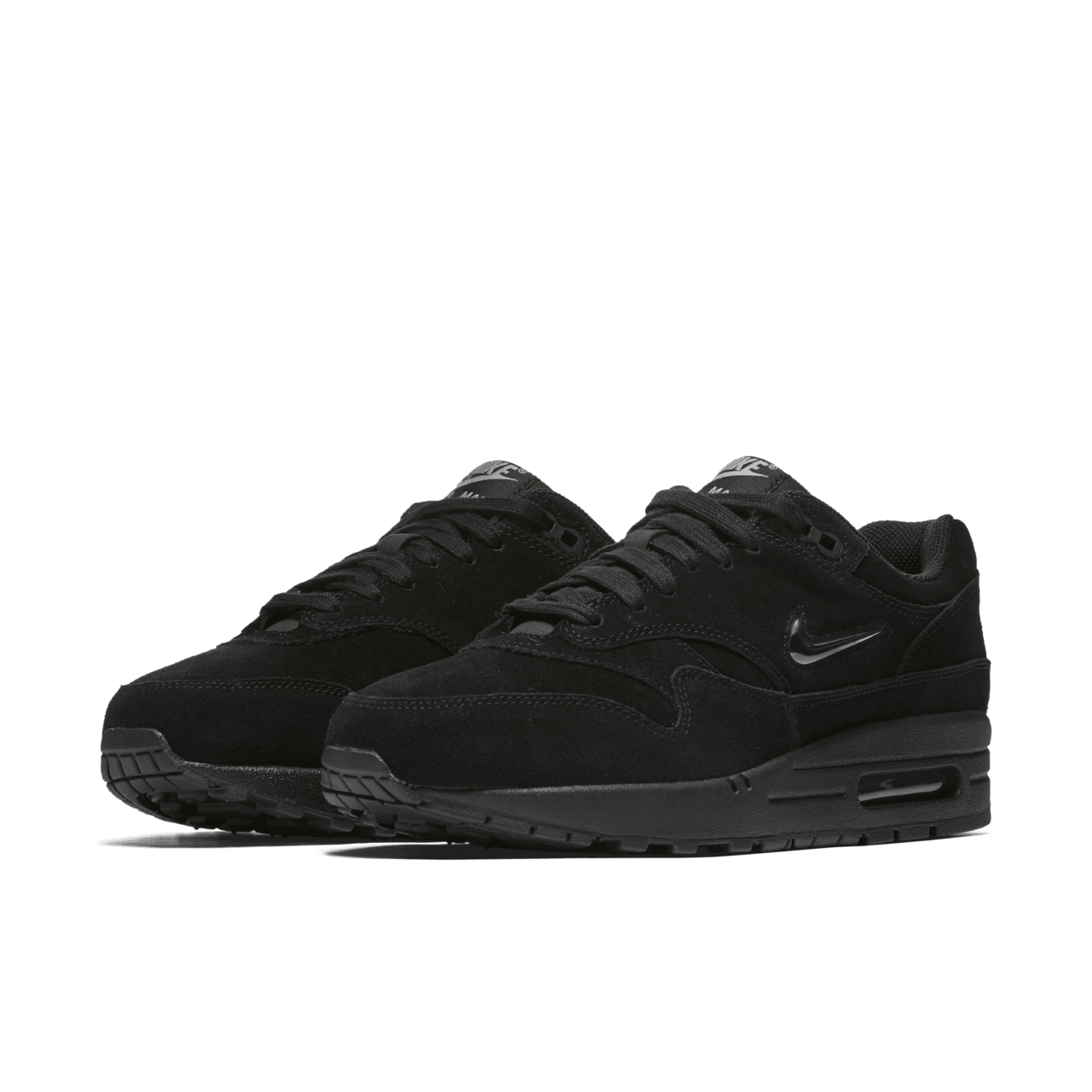 Nike Women s Air Max 1 Premium Black Metallic Silver Release Date. Nike SNKRS