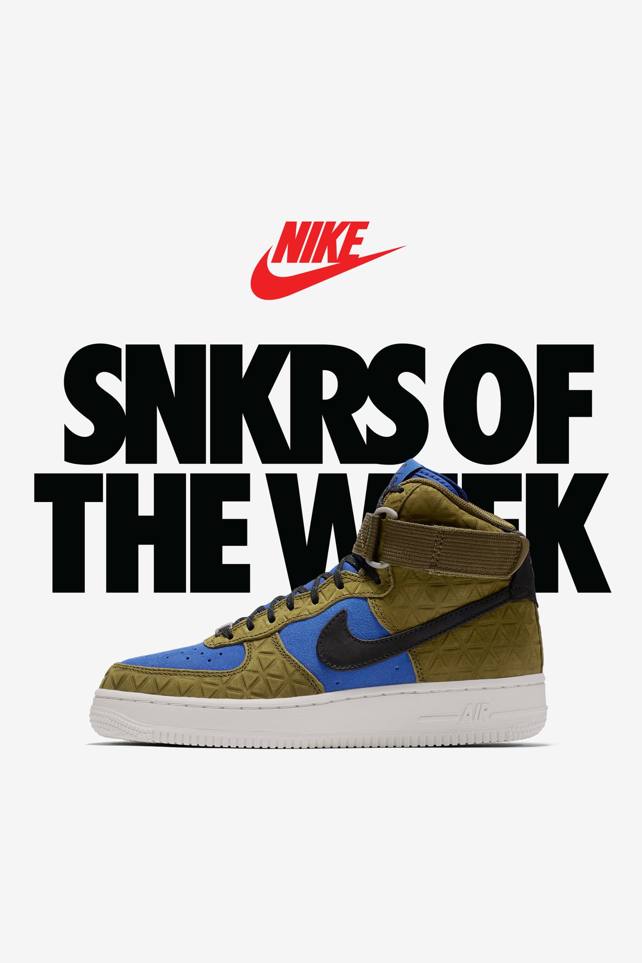 Women's Nike Air Force 1 Hi 'Olive & Mid Turquoise'