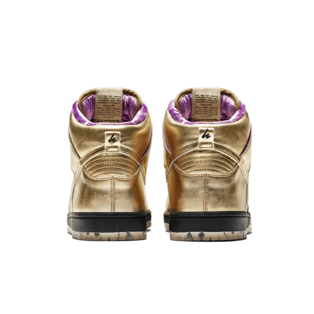 Nike SB Dunk High x Humidity Metallic Gold Release Date. Nike SNKRS