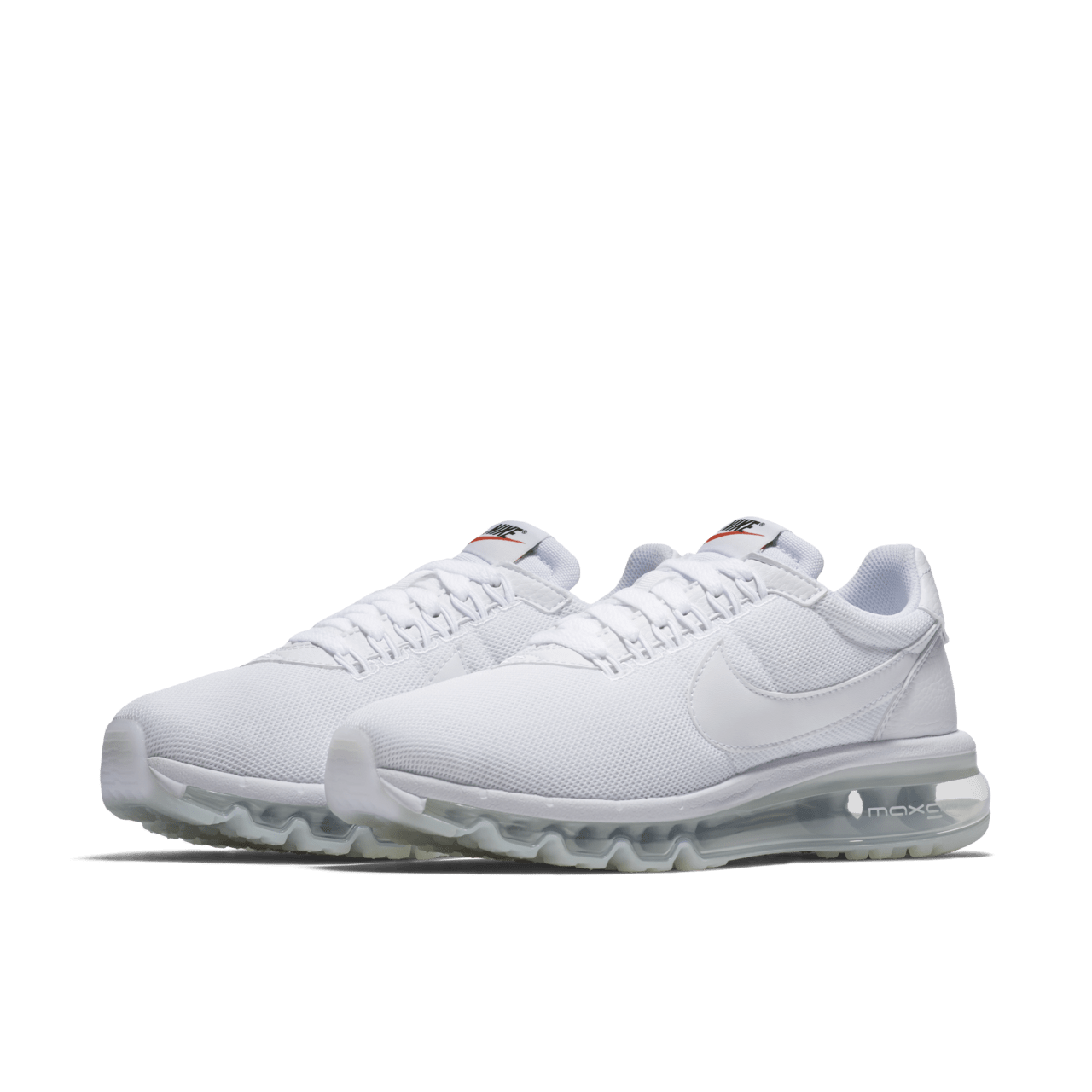 Women s Nike Air Max LD ZERO Triple White Nike SNKRS